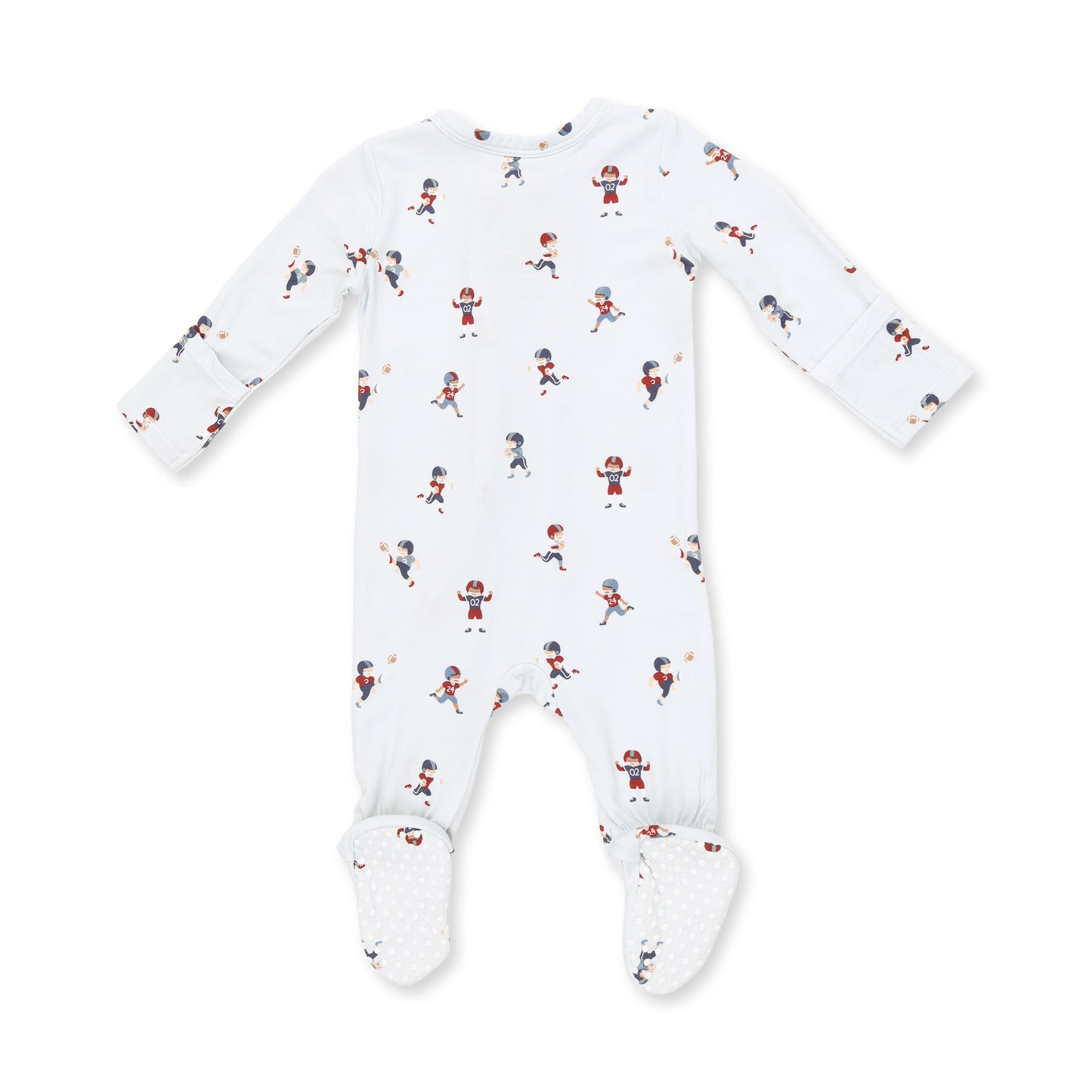 Tiny Footballers - 2 Way Zipper Footie