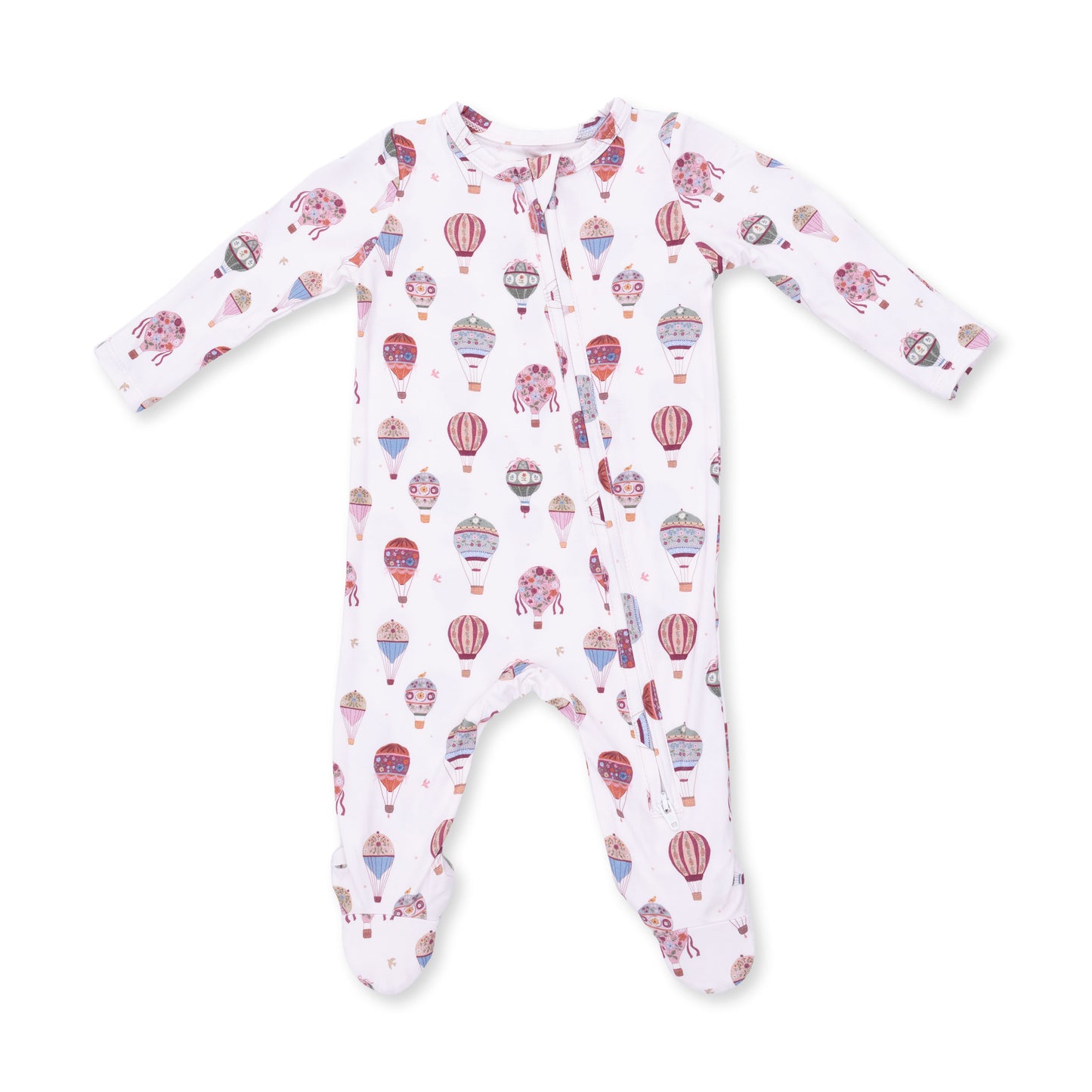 Hot Air Balloon - 2 Way Zipper Footie