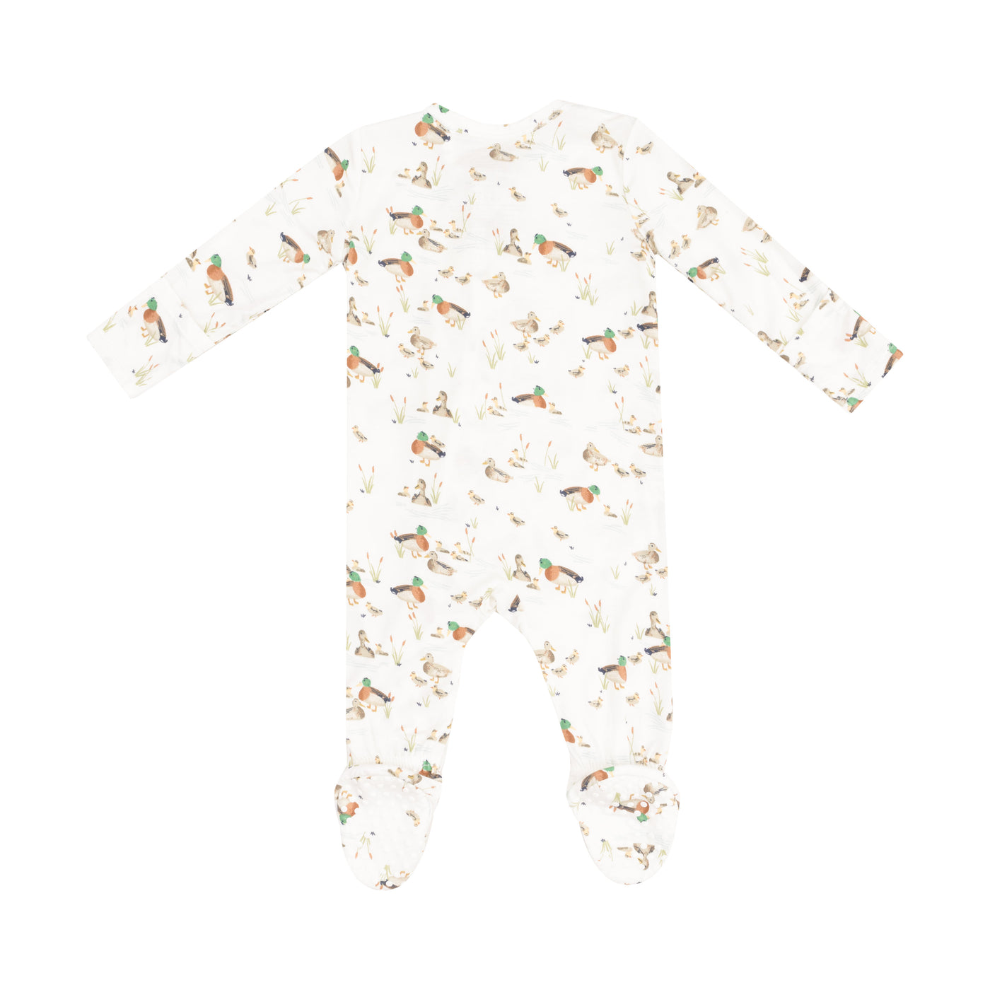 2 Way Zipper Footie - Duckling Families