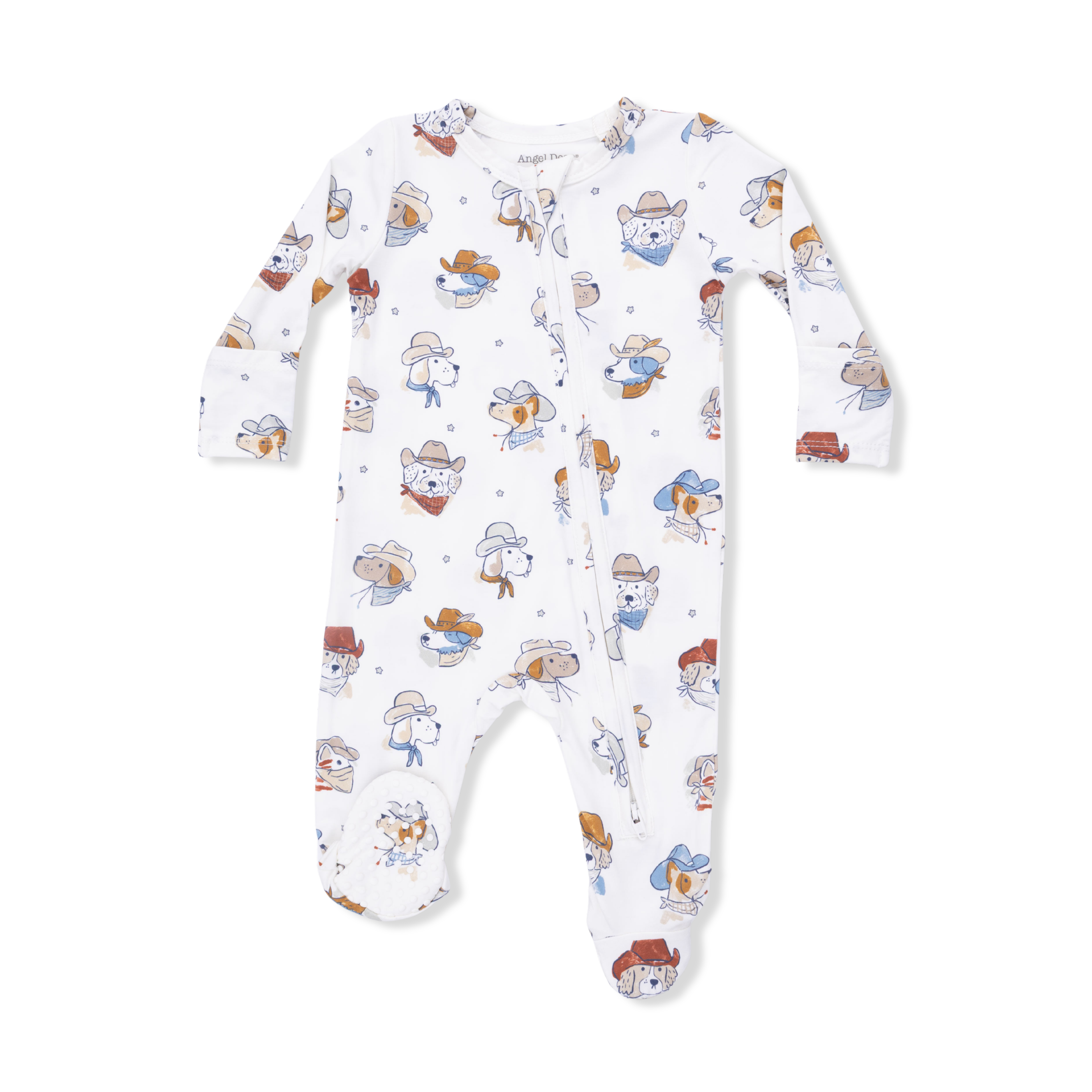 Cowdogs - 2 Way Zipper Footie-Angel Dear