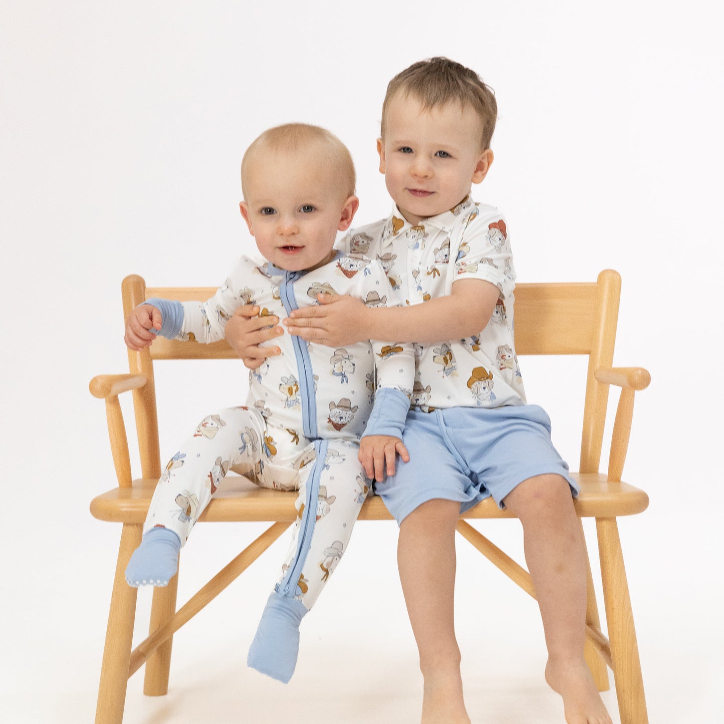 Cowdogs - Cowboy Polo with Casual Short-Angel Dear