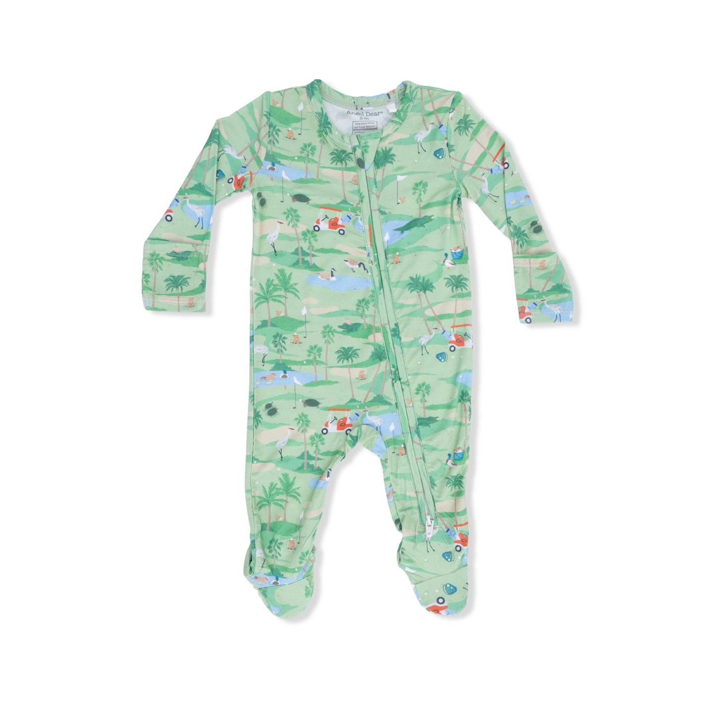 Golf Oasis Animals - 2 Way Zipper Footie-Angel Dear