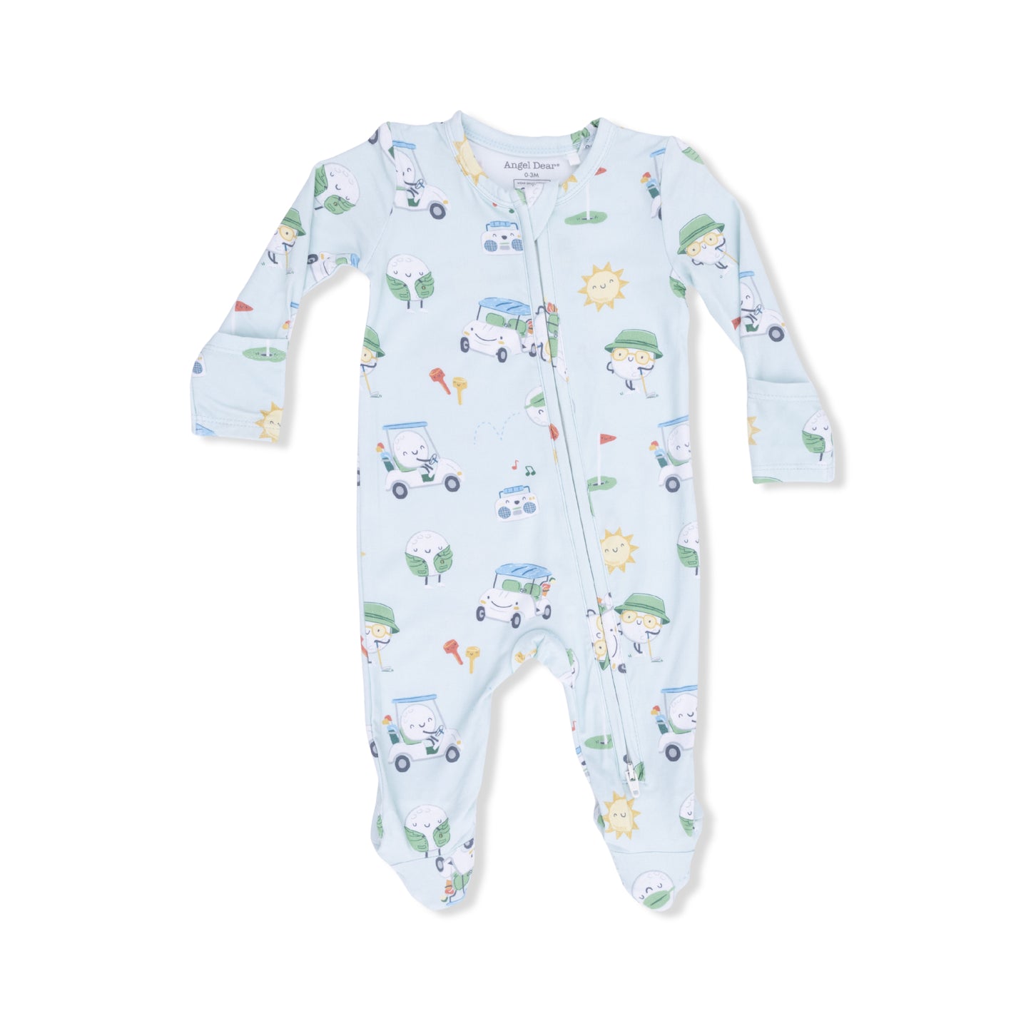 Golf Pros - 2 Way Zipper Footie-Angel Dear