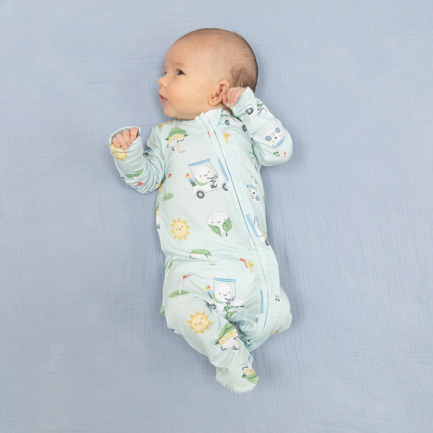 Golf Pros - 2 Way Zipper Footie-Angel Dear