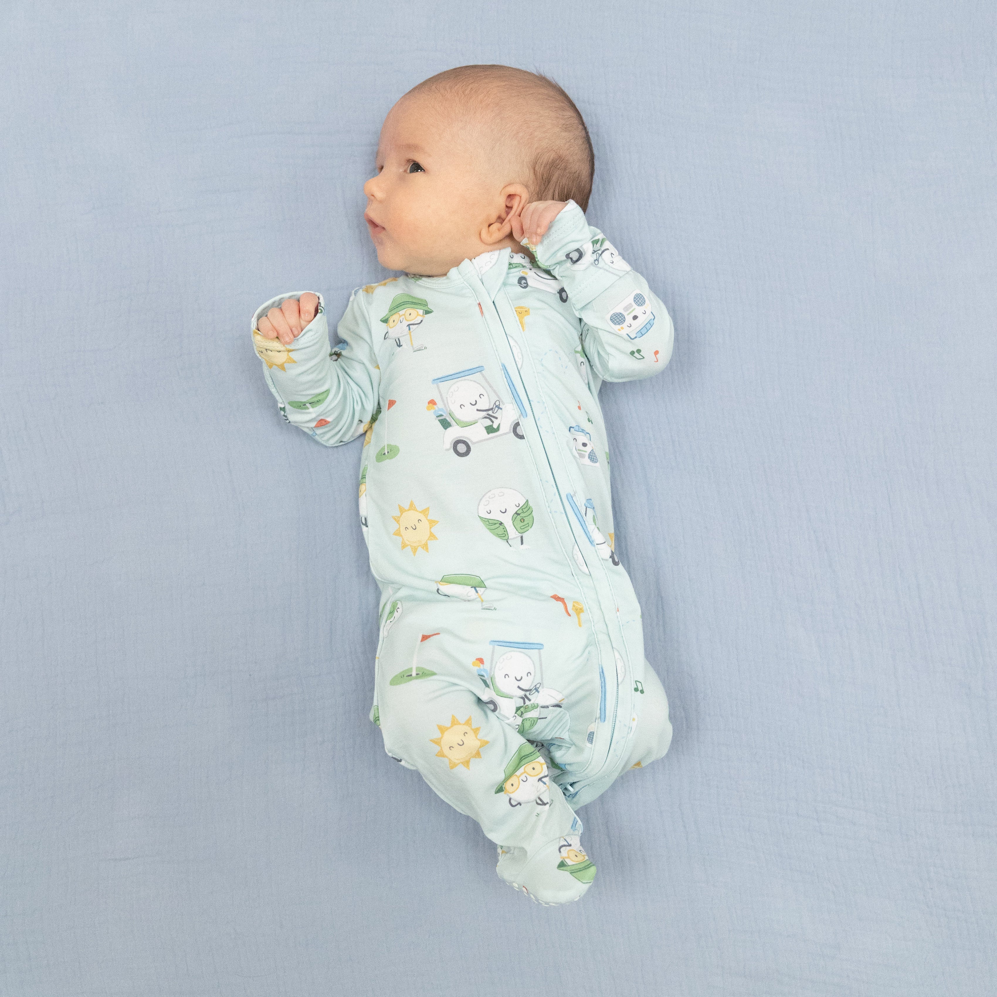 Golf Pros - 2 Way Zipper Footie-Angel Dear