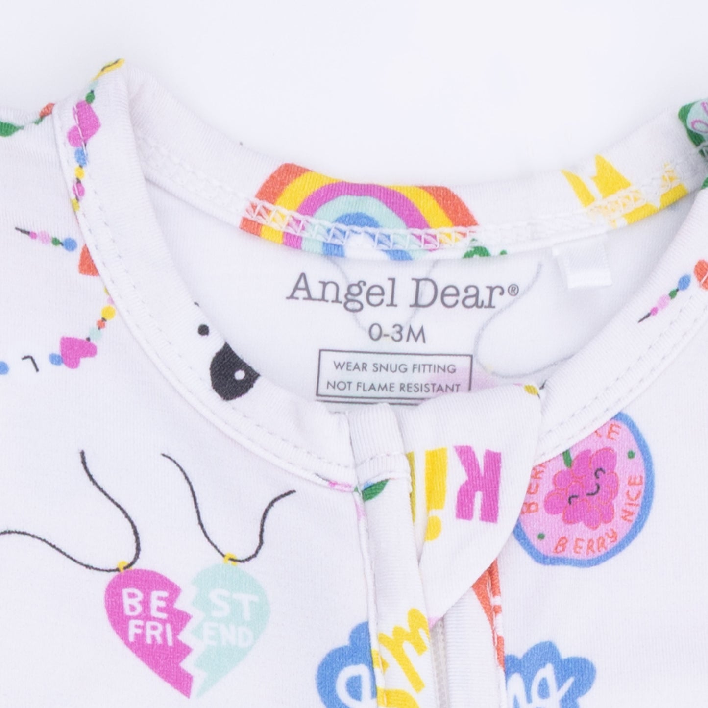 Girl Power - 2 Way Zipper Footie