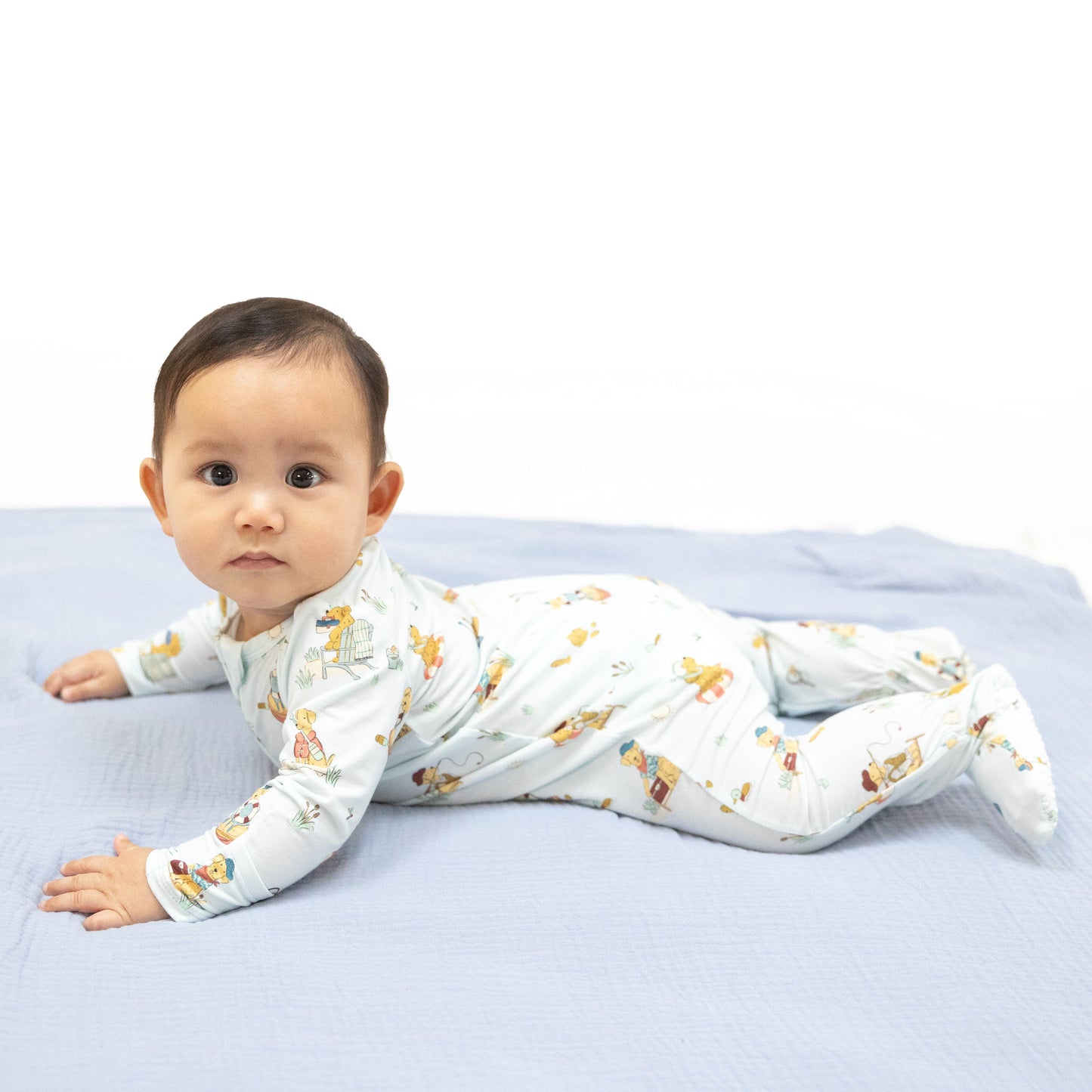 Lake Buddy Dogs - 2 Way Zipper Footie-Angel Dear