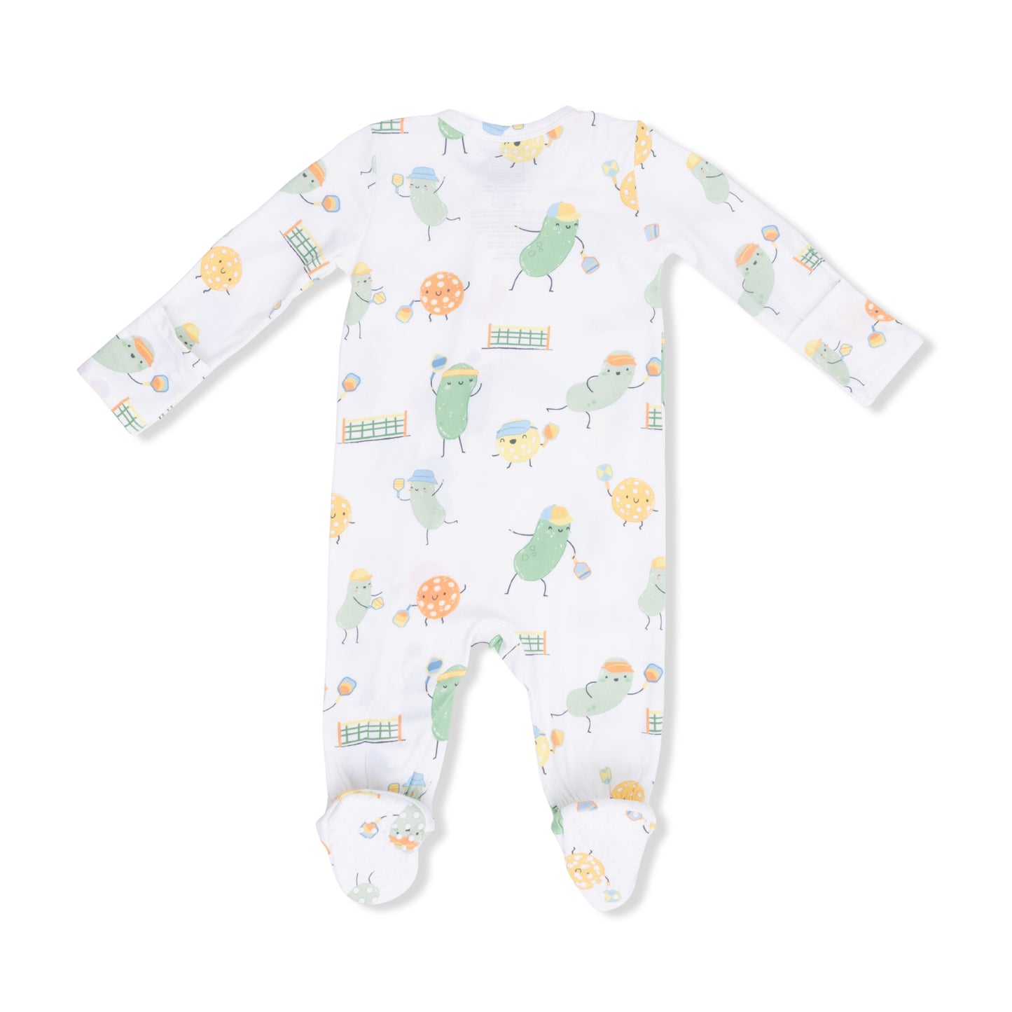 Pickles Playing Pickleball - 2 Way Zipper Footie-Angel Dear