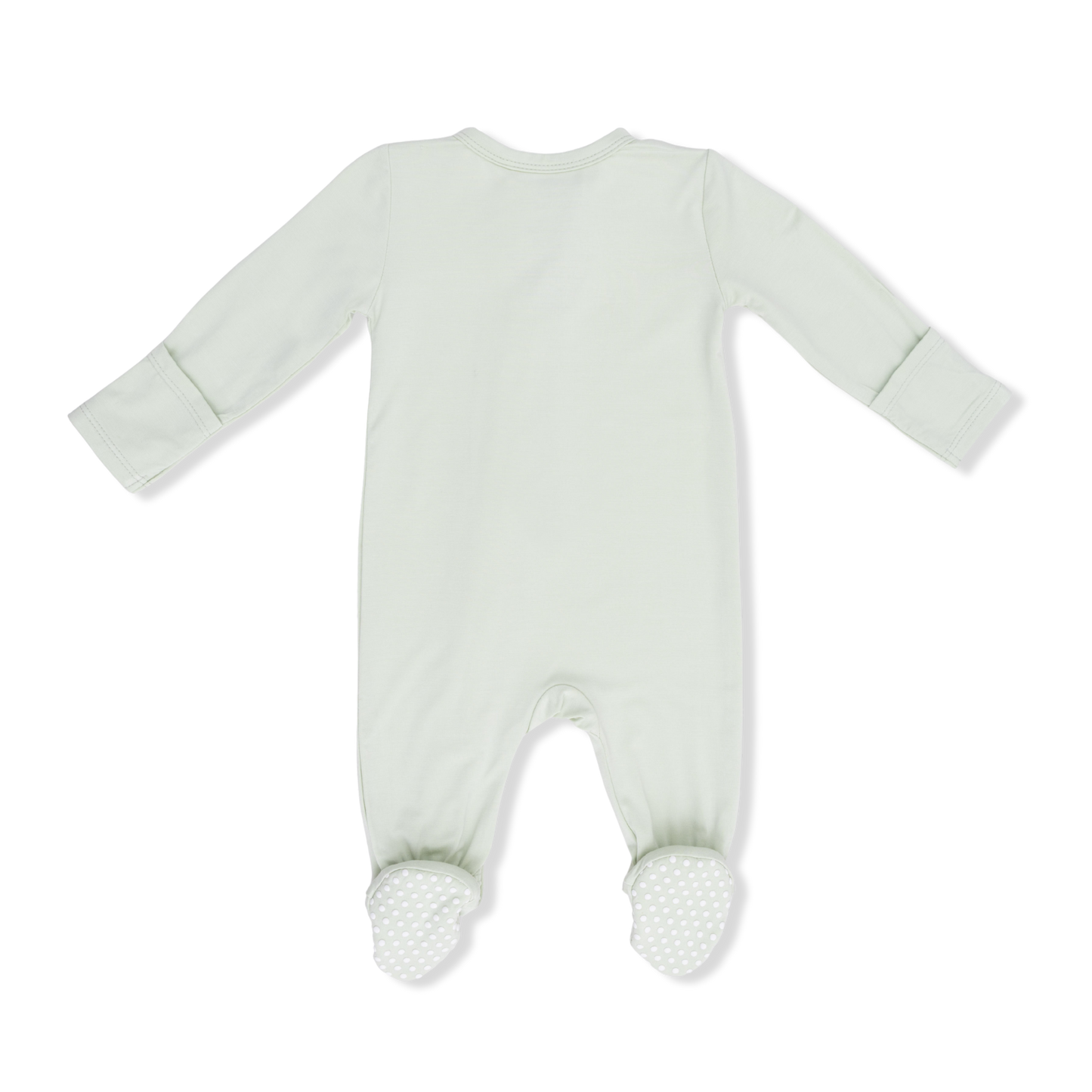 Solid Bok Choy - 2 Way Zipper Footie-Angel Dear