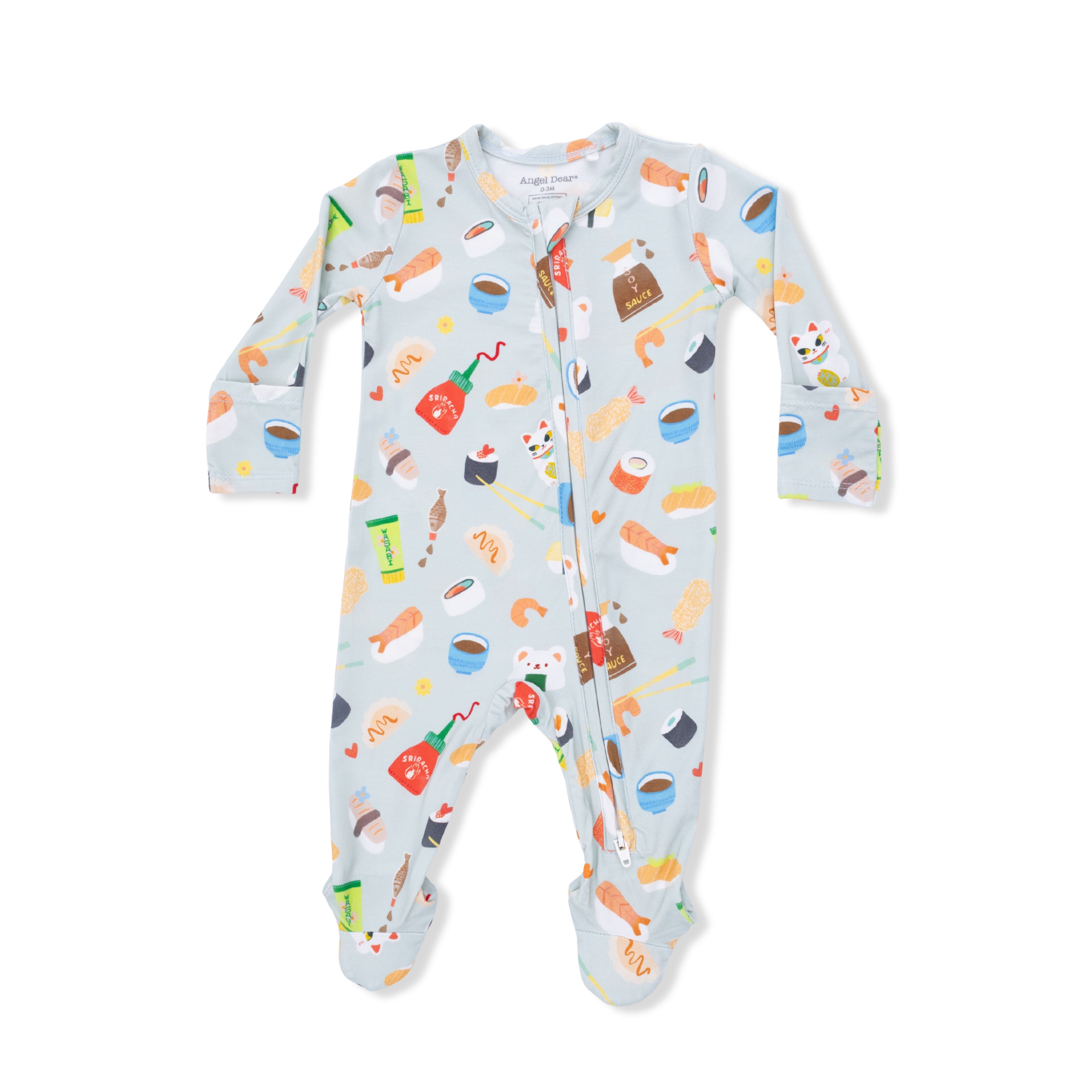 Sushi - 2 Way Zipper Footie – Angel Dear