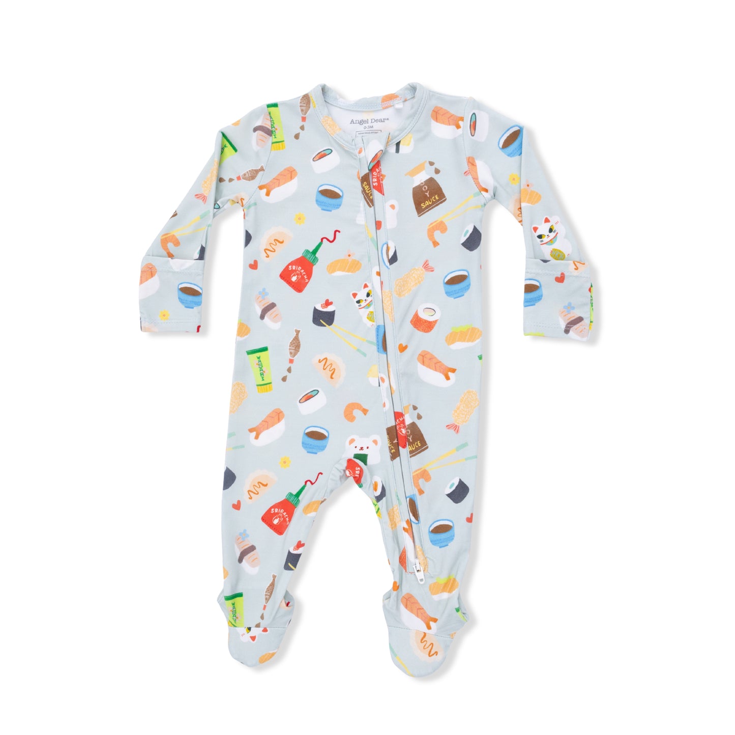 Sushi - 2 Way Zipper Footie-Angel Dear