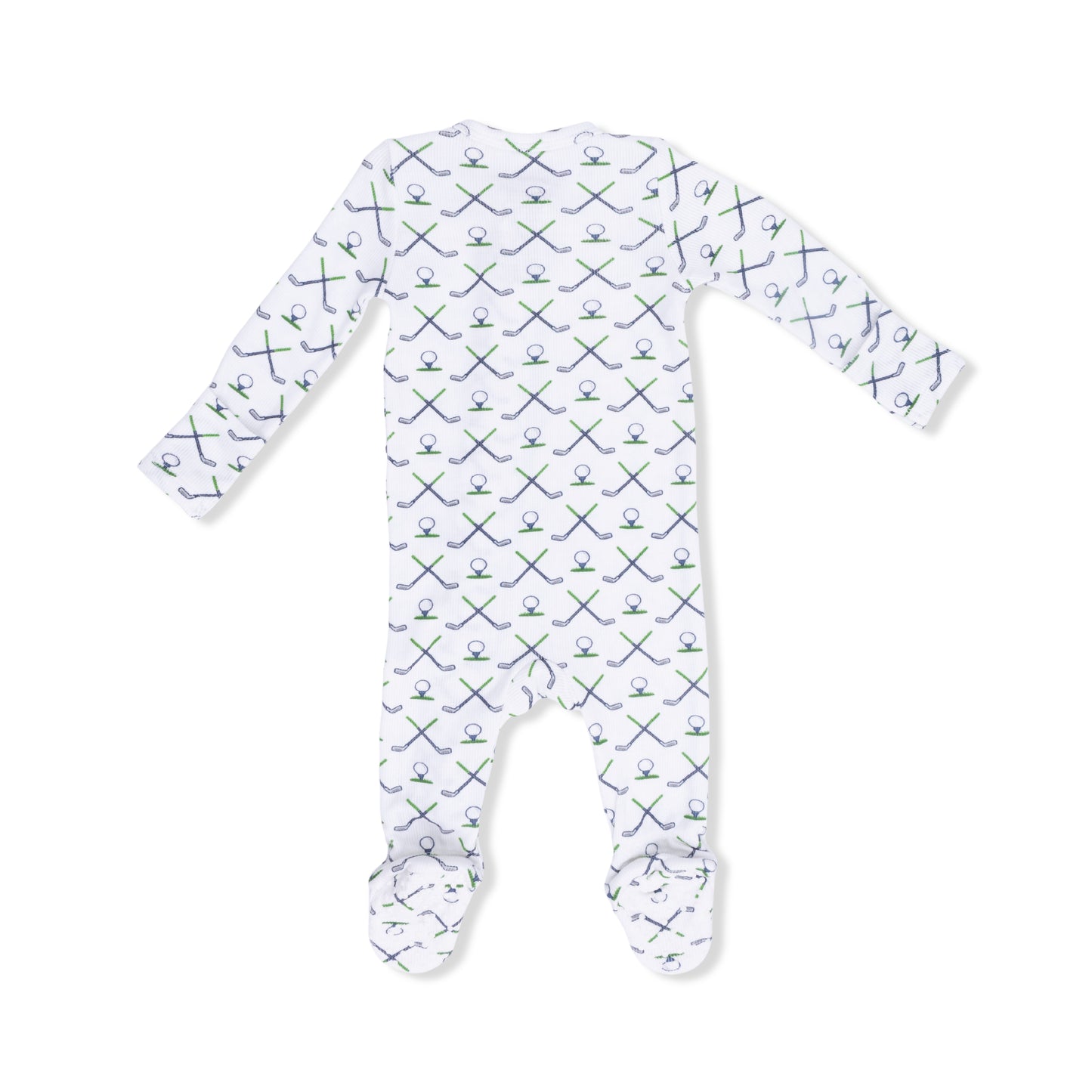 Simple Golf - 2 Way Zipper Footie-Angel Dear