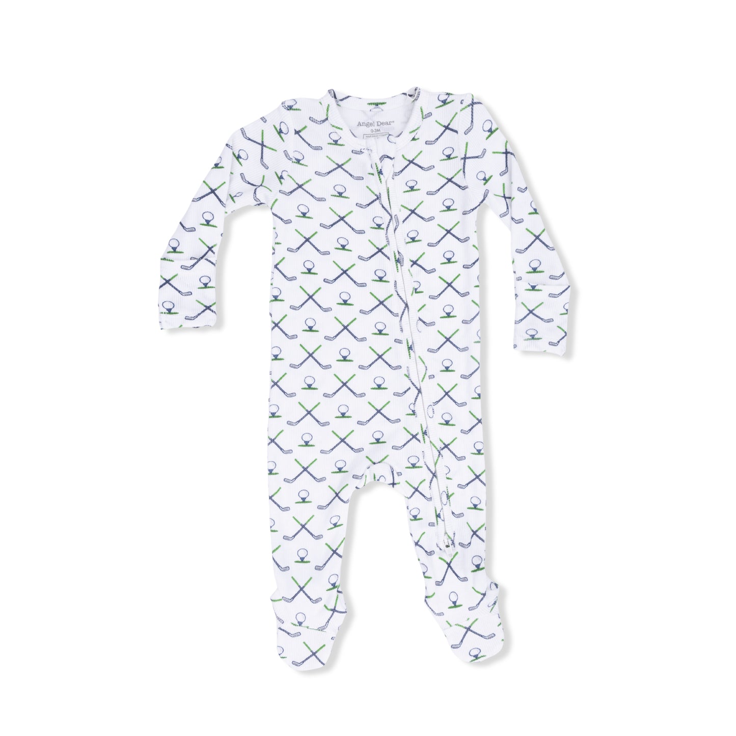 Simple Golf - 2 Way Zipper Footie-Angel Dear