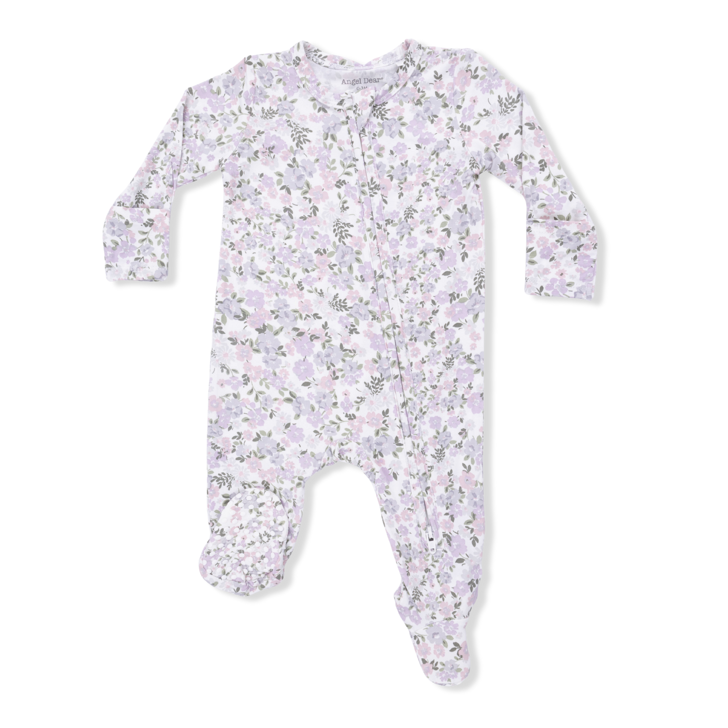 Shannon Floral - 2 Way Zipper Footie-Angel Dear