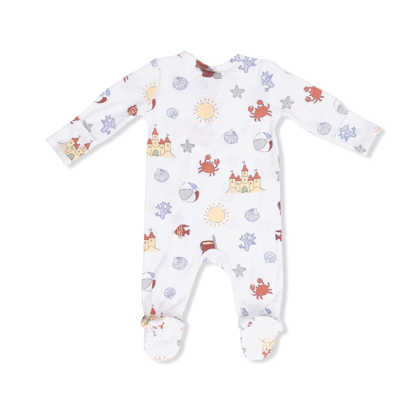 Sunny Sandcastles - 2 Way Zipper Footie-Angel Dear