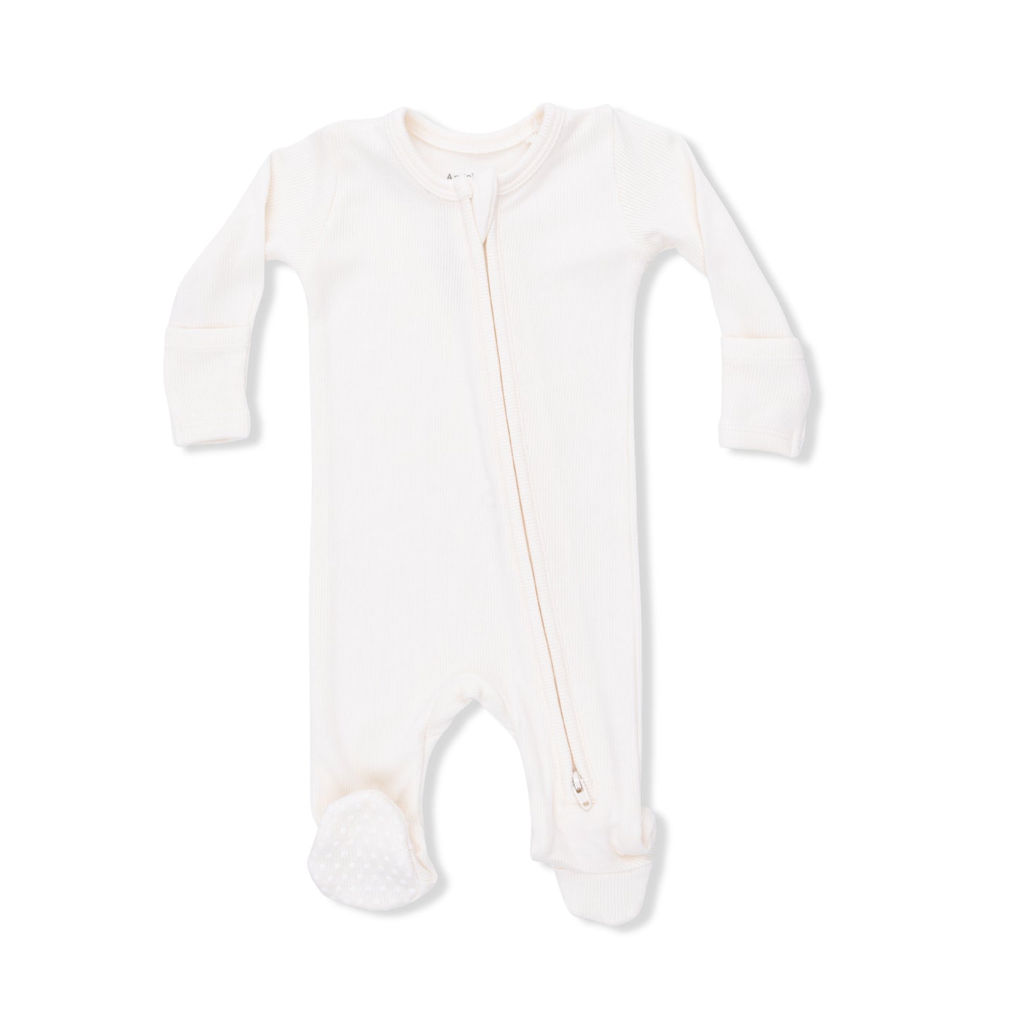 Solid Sugar Swizzle - 2 Way Zipper Footie-Angel Dear