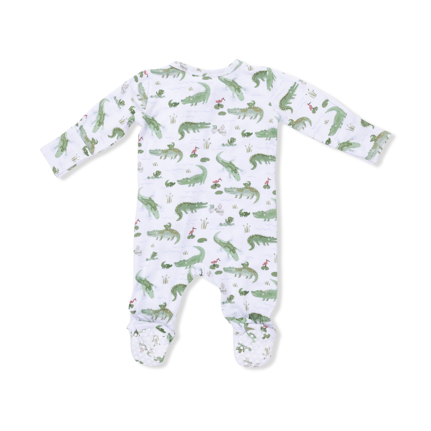 Crayon Alligators - 2 Way Zipper Footie-Angel Dear