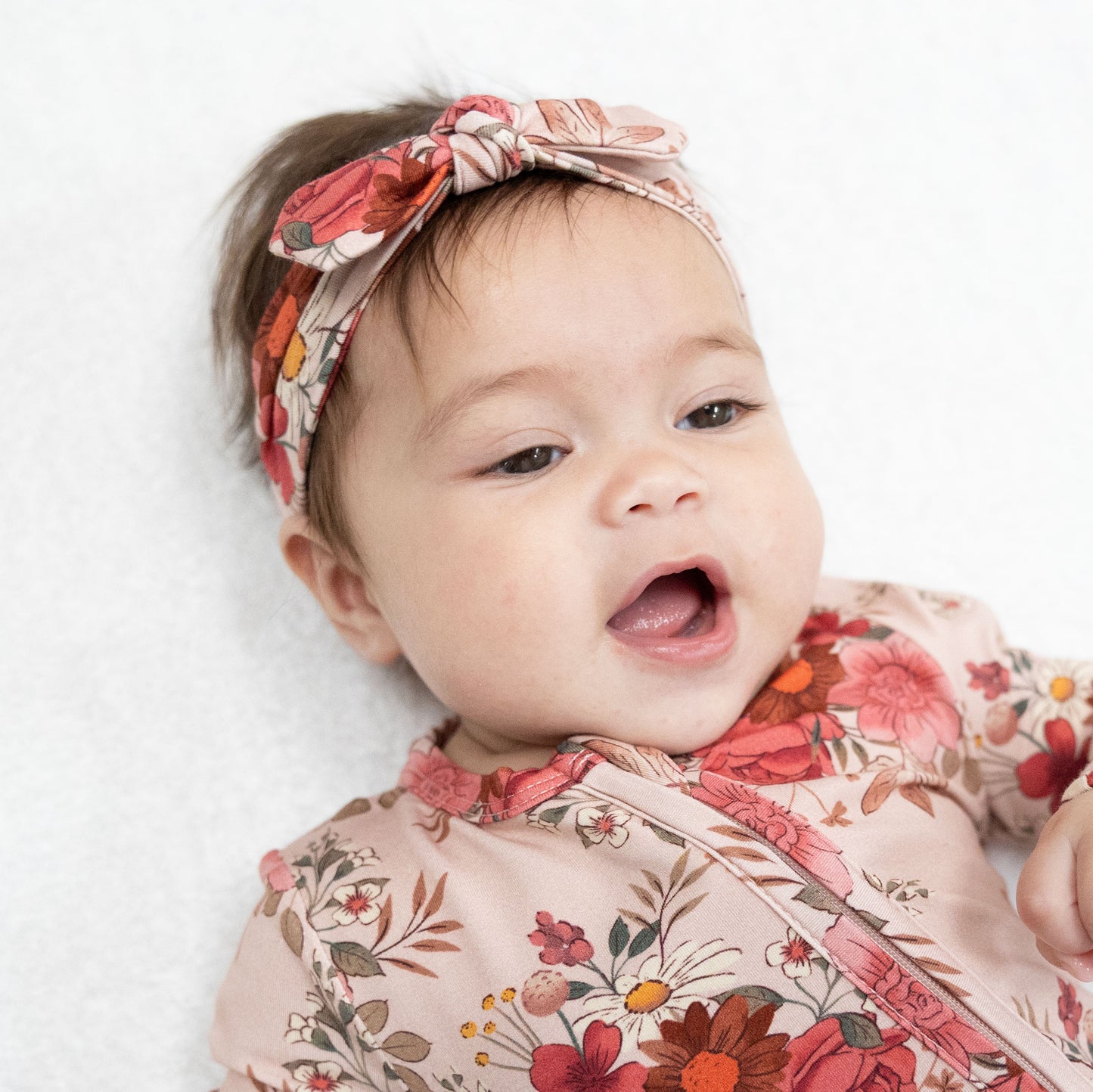 Sabrina Floral - Knot Headband
