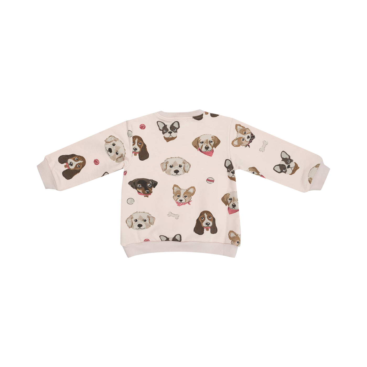 Puffy L/S Oversized Sweatshirt + Legging - Pretty Puppy Faces