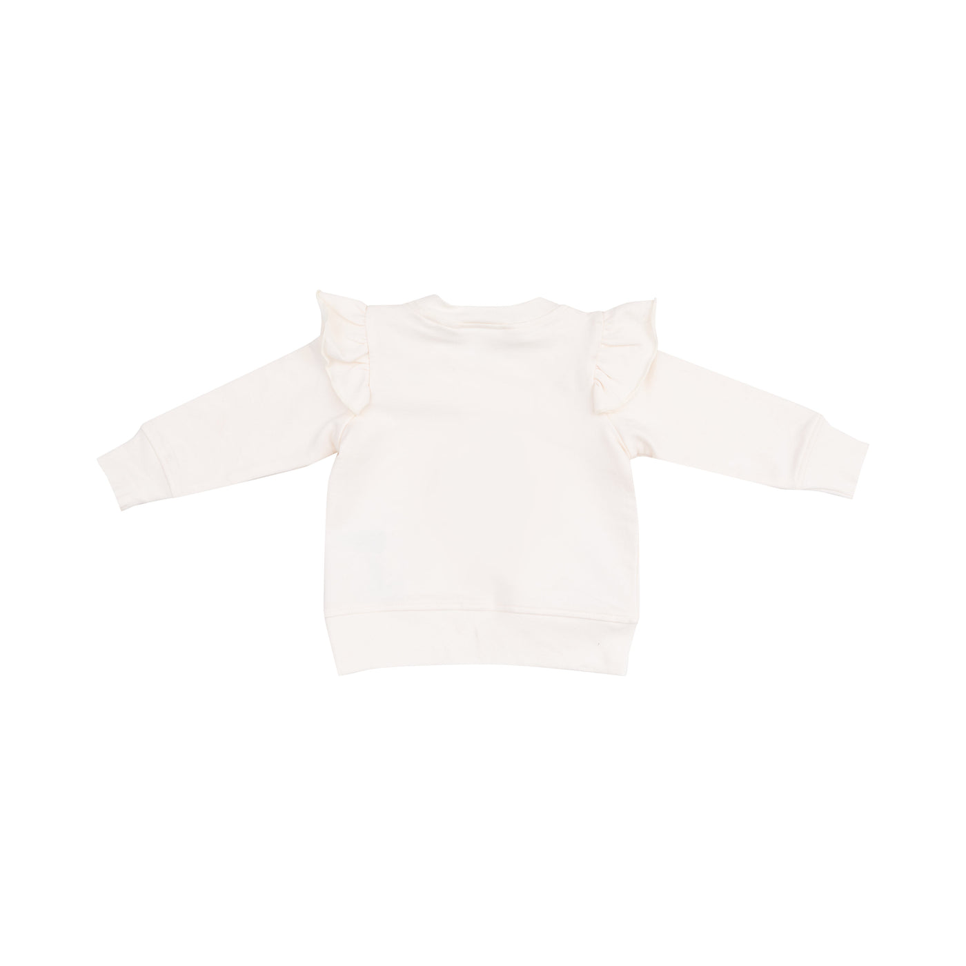 French Terry Ruffle Patch Sweatshirt + Jogger - Danish Daisy-Angel Dear