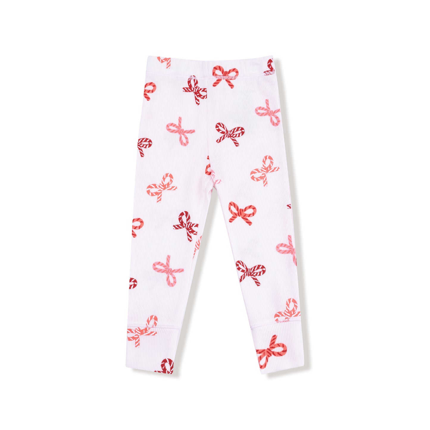 Loungewear Set in our  Candy Cane Bows print from Angel Dear