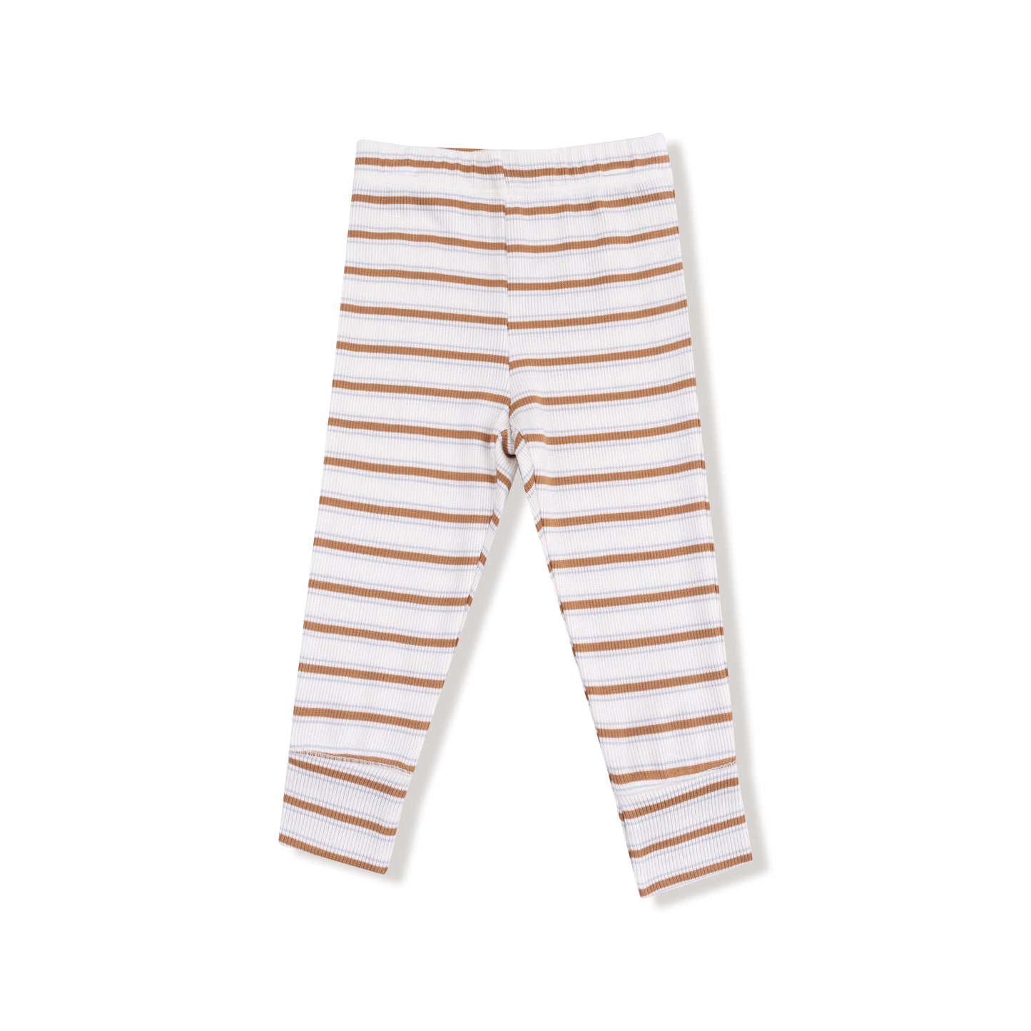Loungewear Set in our  Vintage Stripe - Brown print from Angel Dear
