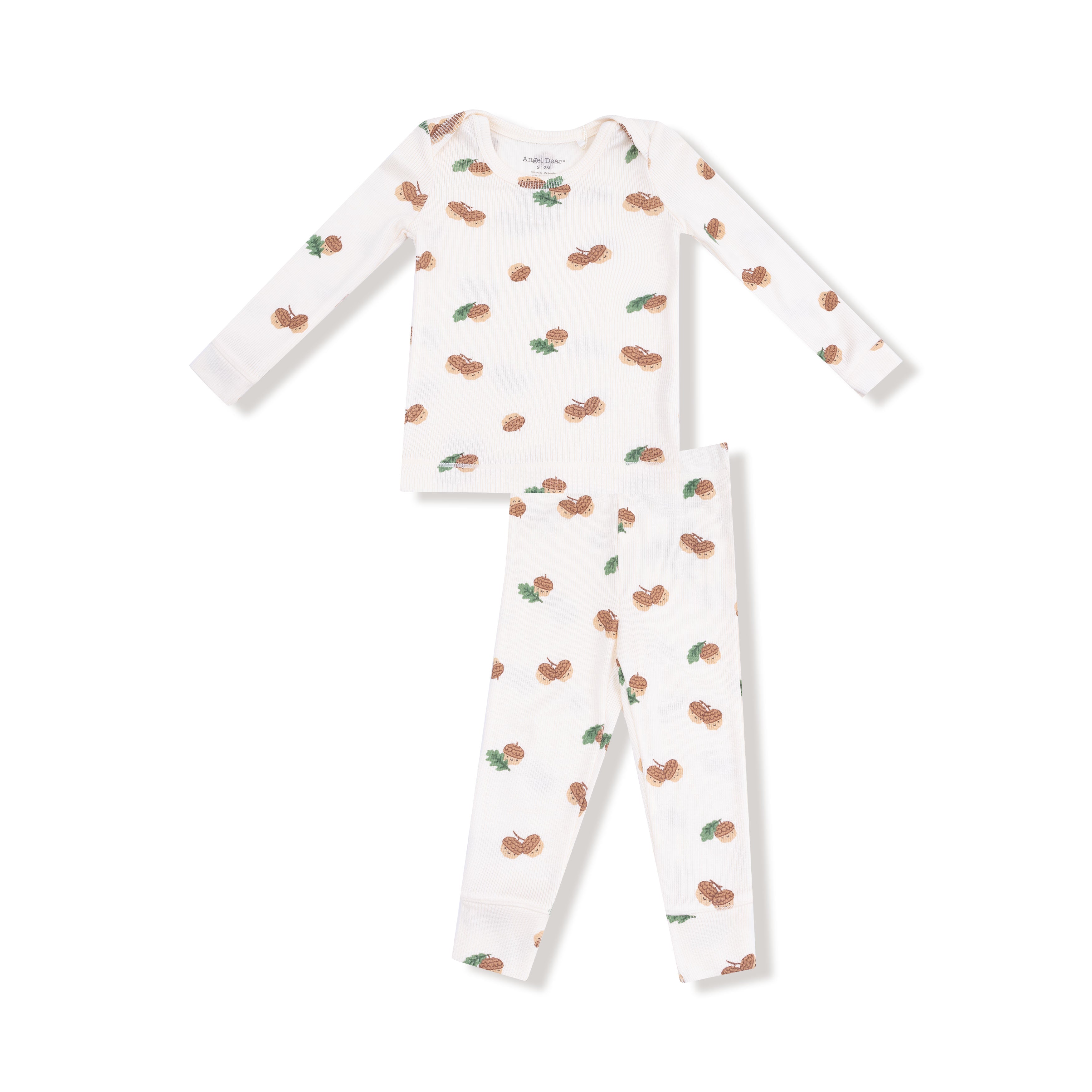Loungewear Set in our  Tiny Acorns print from Angel Dear
