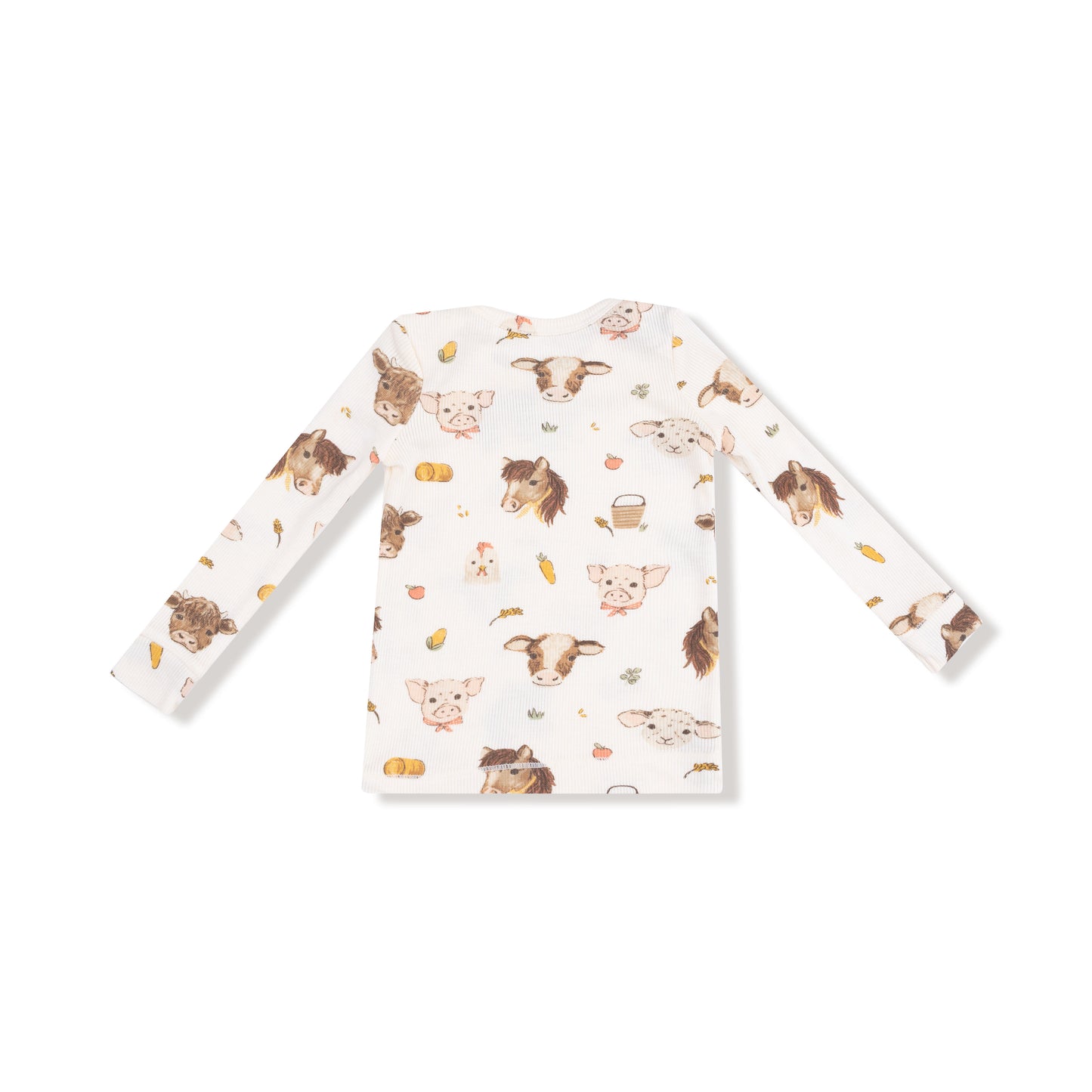 Loungewear Set in our  Vintage Baby Farm Animals print from Angel Dear