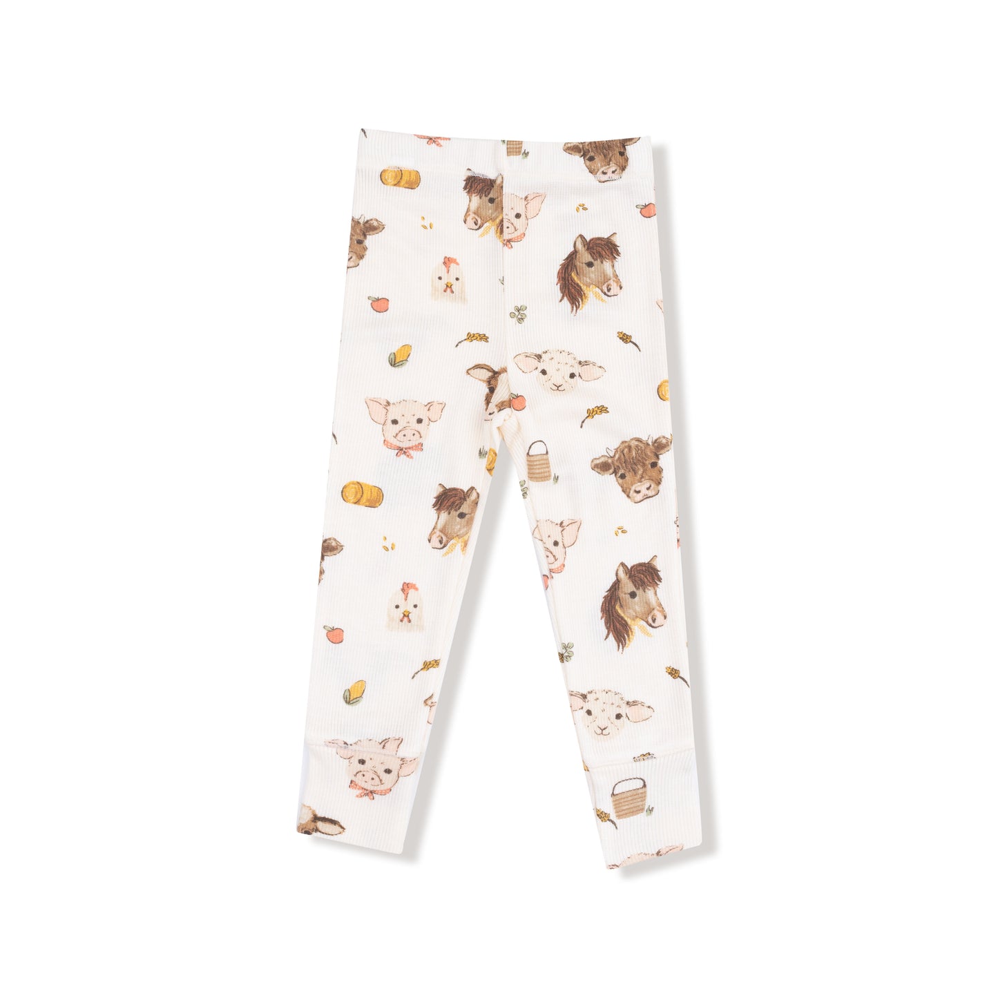 Loungewear Set in our  Vintage Baby Farm Animals print from Angel Dear