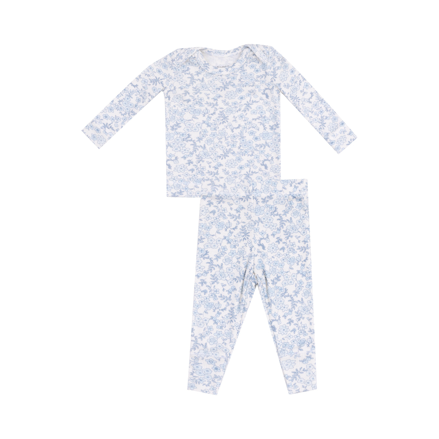 Lounge Wear Set - Blue Calico Floral