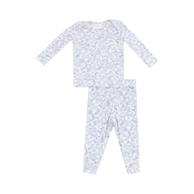 Lounge Wear Set - Blue Calico Floral