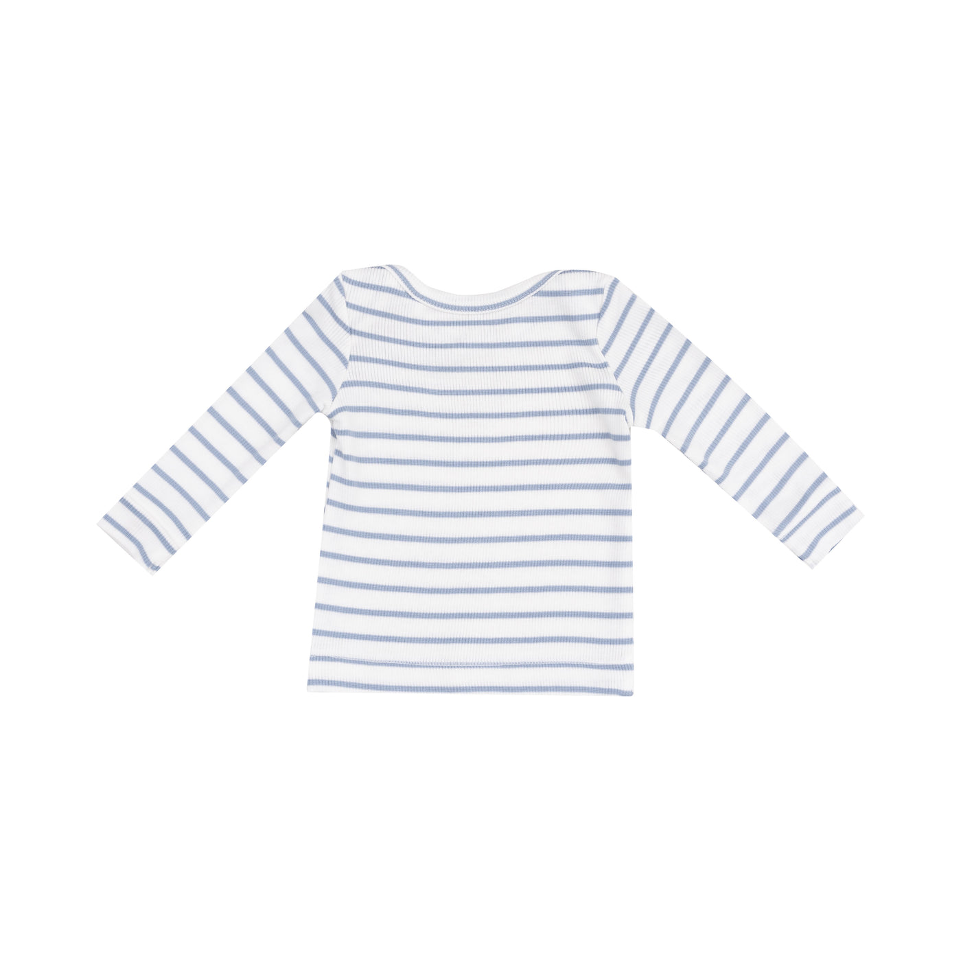 Lounge Wear Set - French Stripe Dusty Blue