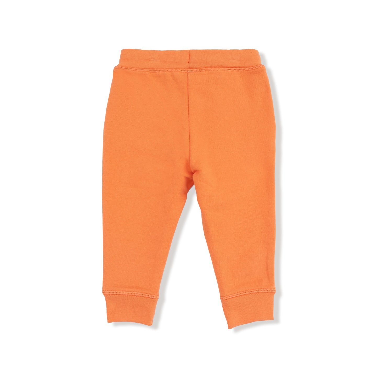 Jogger Pant in our  Varsity - Orange print from Angel Dear