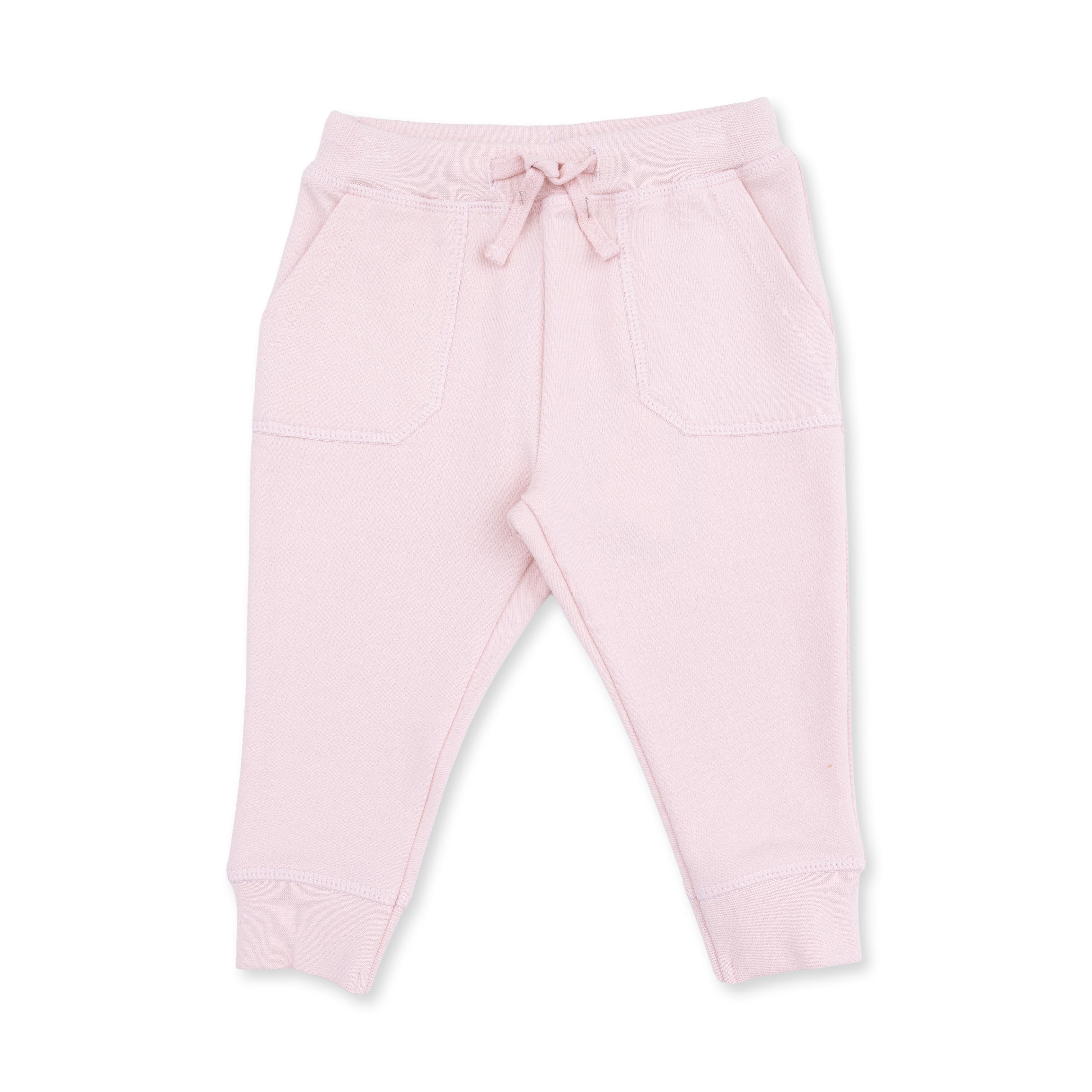 Solid Veiled Pink - Jogger Pant