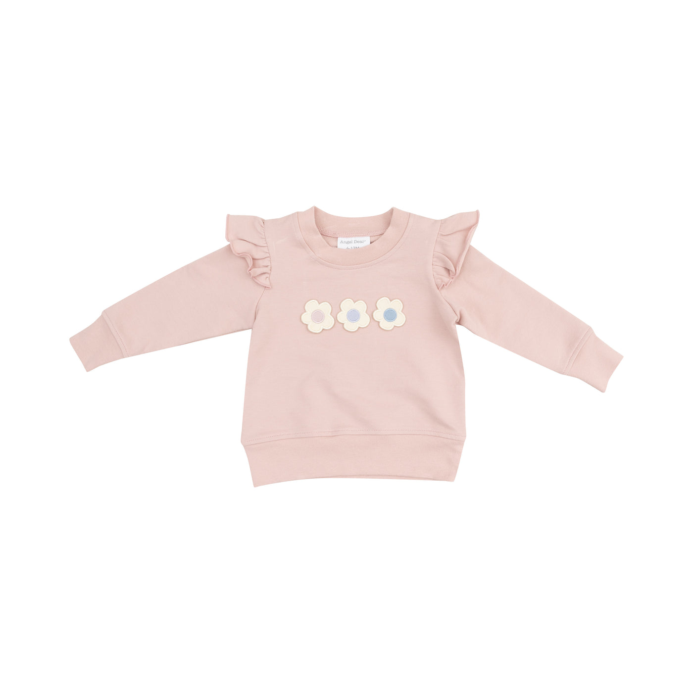 French Terry Ruffle Sweatshirt + Leggings - Daisy Pop-Angel Dear