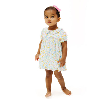 Classic Puff Sleeve Baby Doll Dress - Caroline's Calico