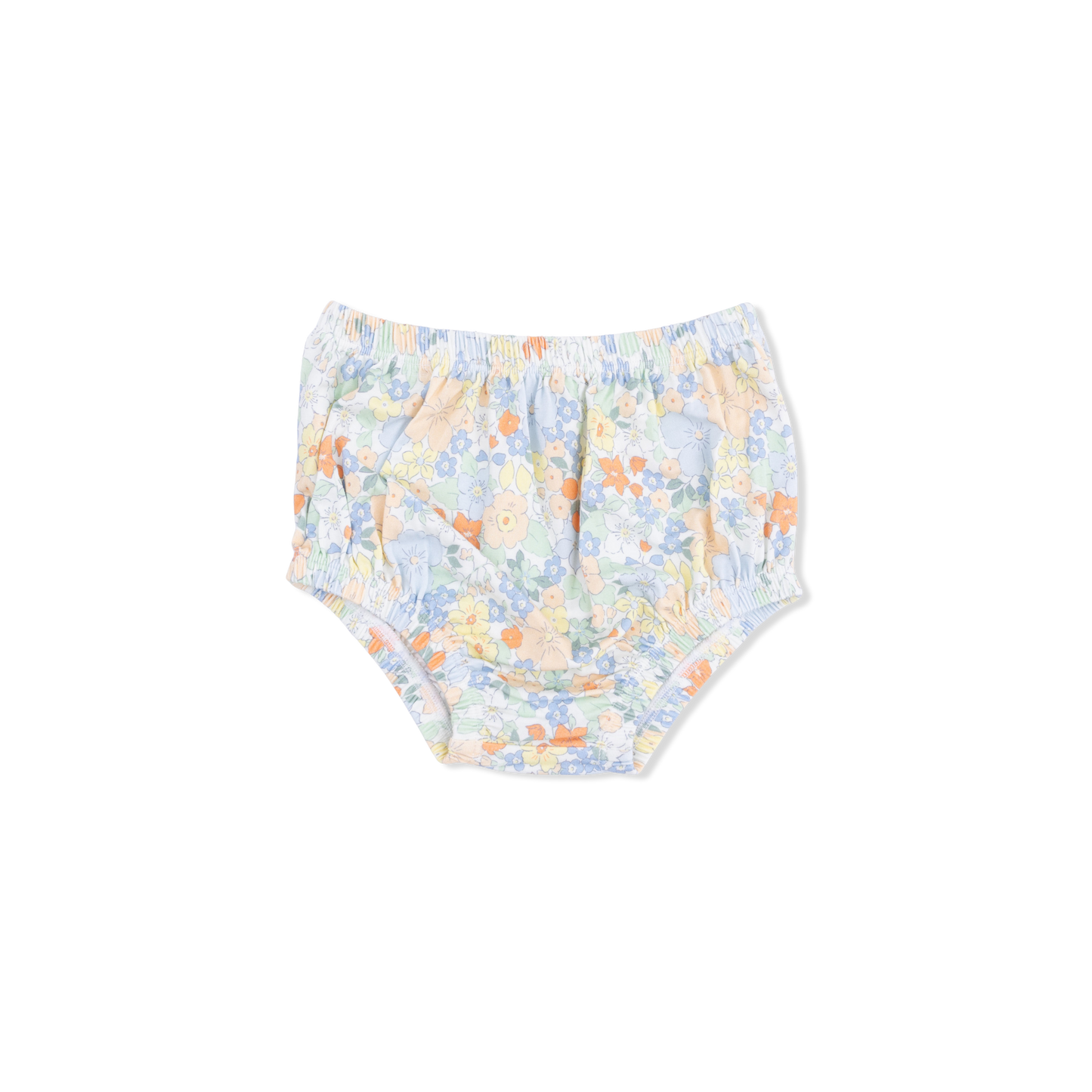 Georgia Floral - Smocked Twirly Dress and Bloomer-Angel Dear