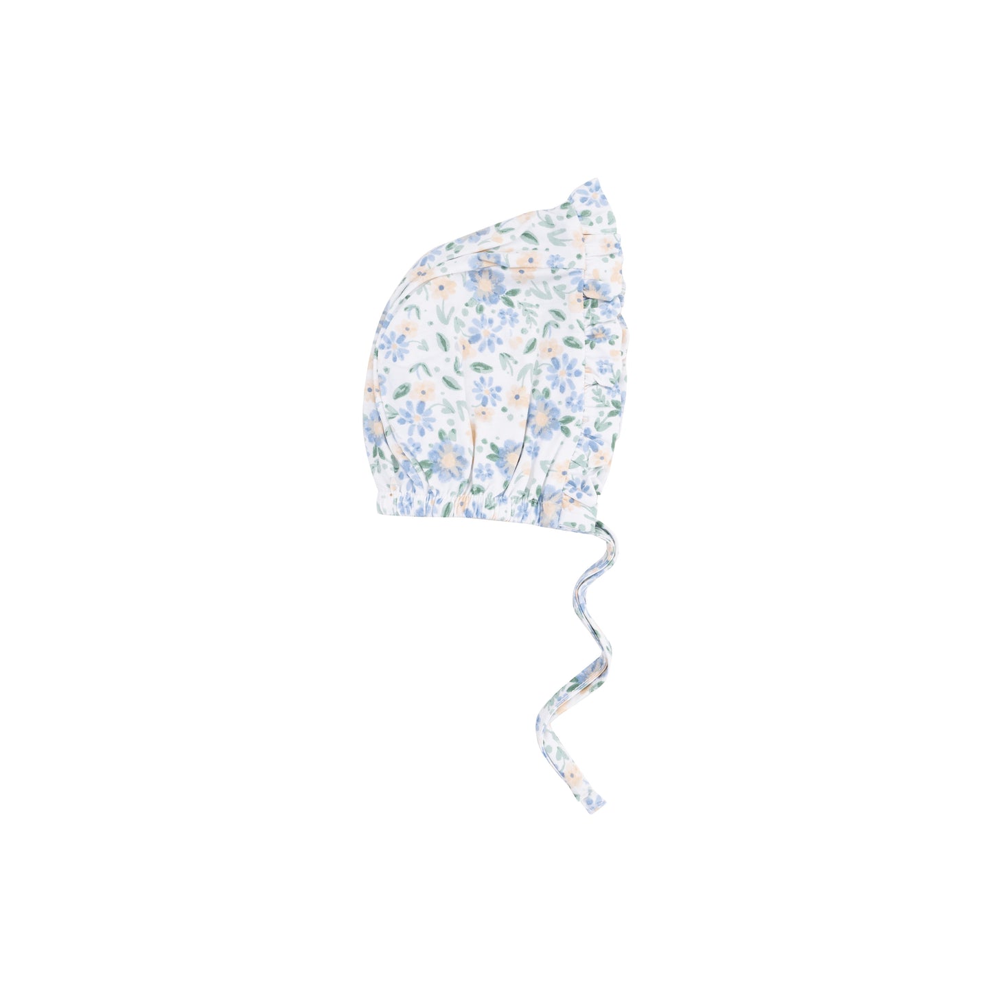 Ruffle Bonnet - Baby Veronical Floral-Angel Dear