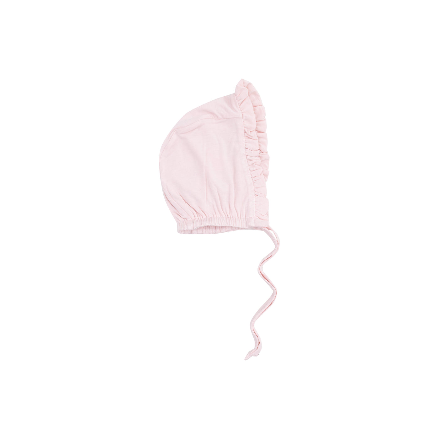 Ruffle Bonnet - Solid Classic Pink