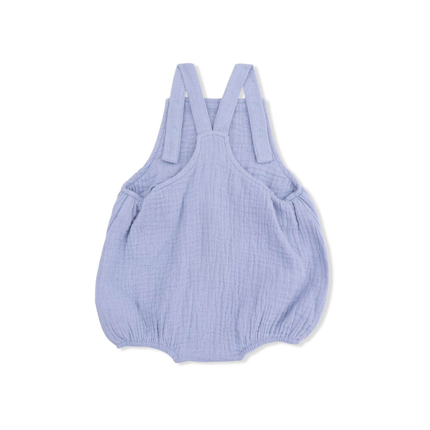 Solid Muslin Blue Blizzard - Sunsuit-Angel Dear