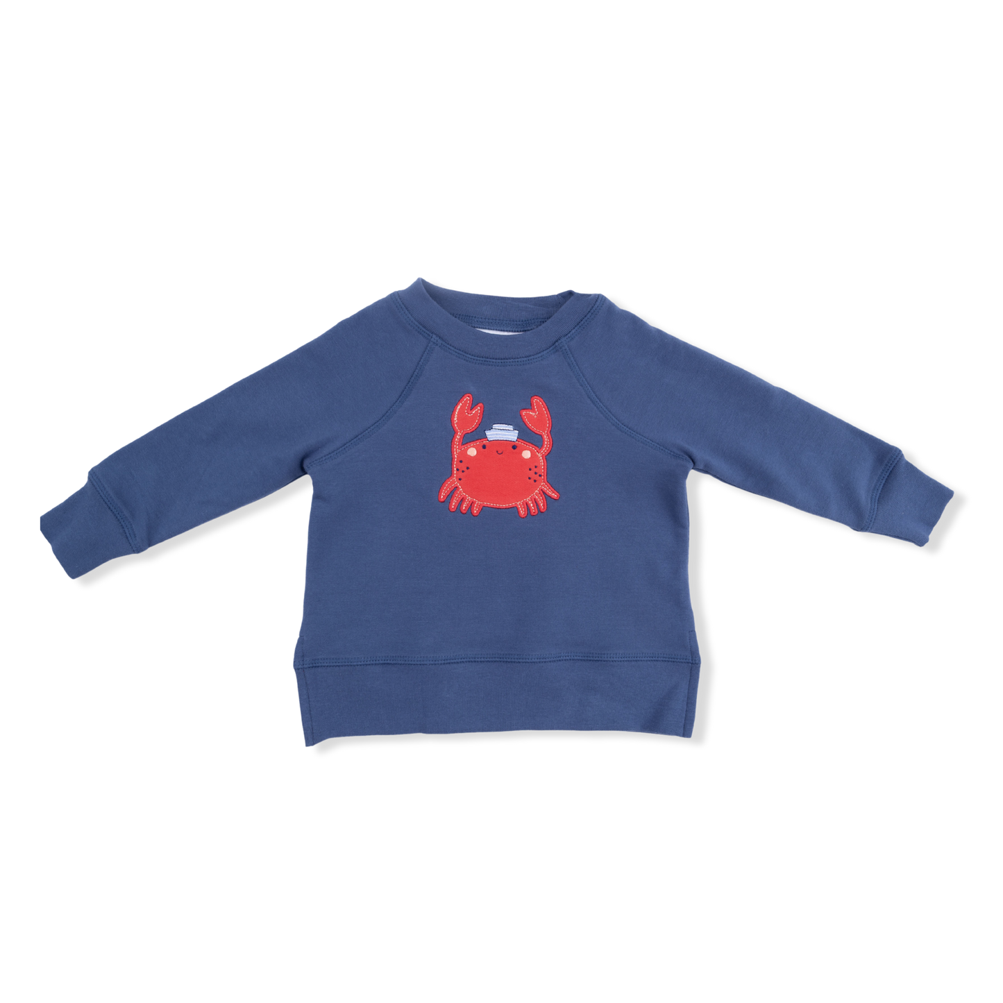 Sailor Sea Creatures Appliques - Raglan Sweatshirt-Angel Dear