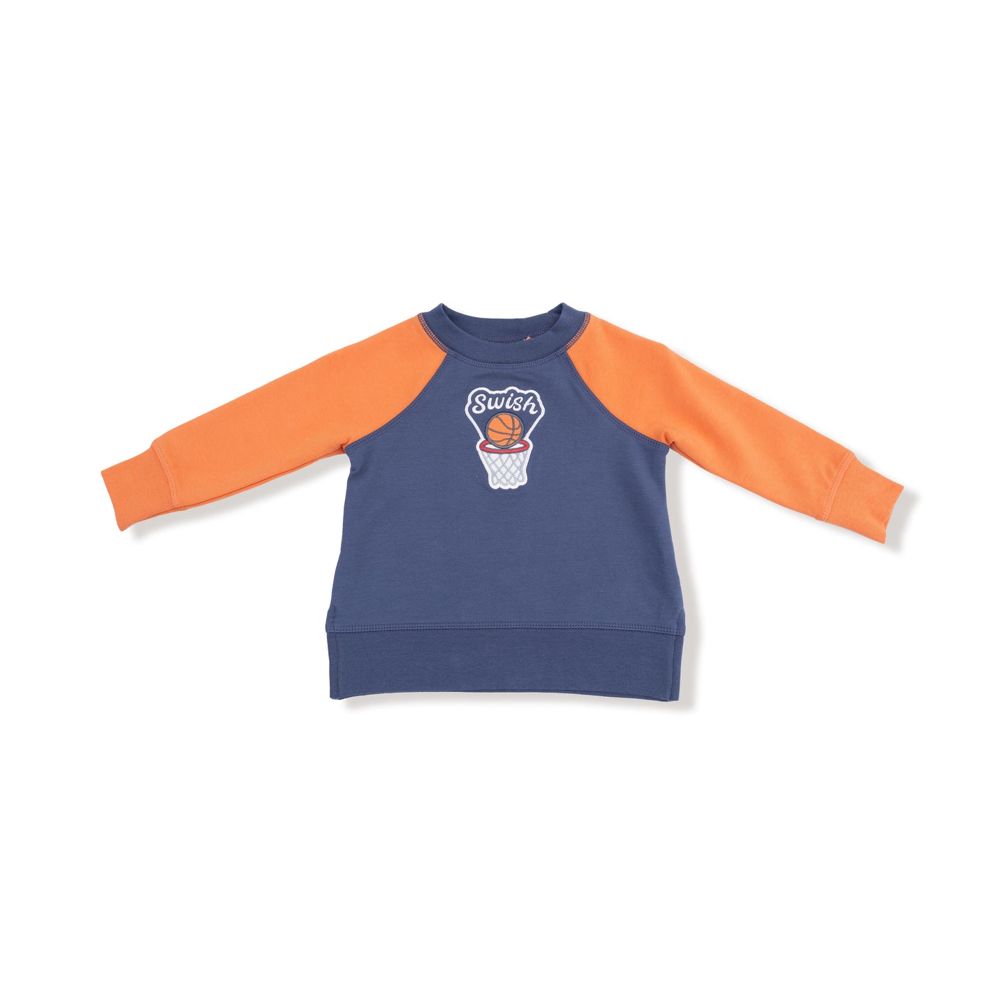 Basketbal Raglan Sweatshirt in our  Varsity - Basketball print from Angel Dear