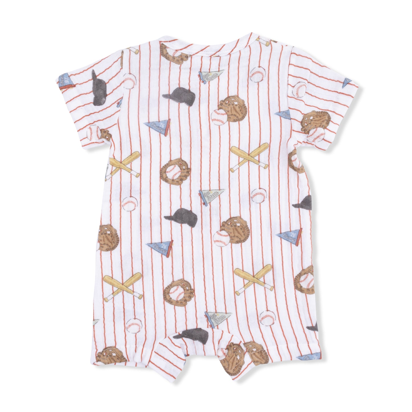 Vintage Baseball Stripe  - Henley Shortall-Angel Dear
