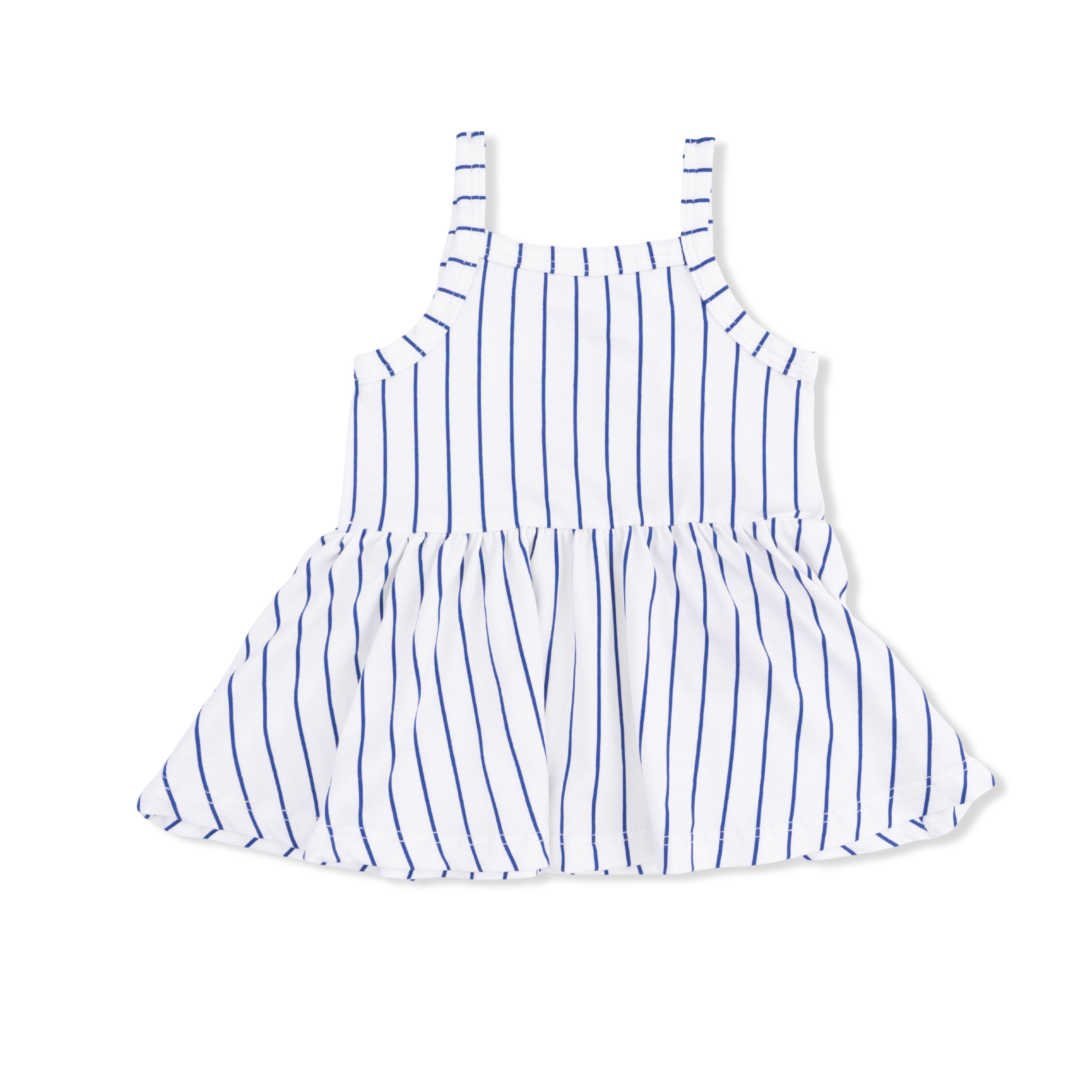 Baseball Stripe - Tank with Peplum-Angel Dear