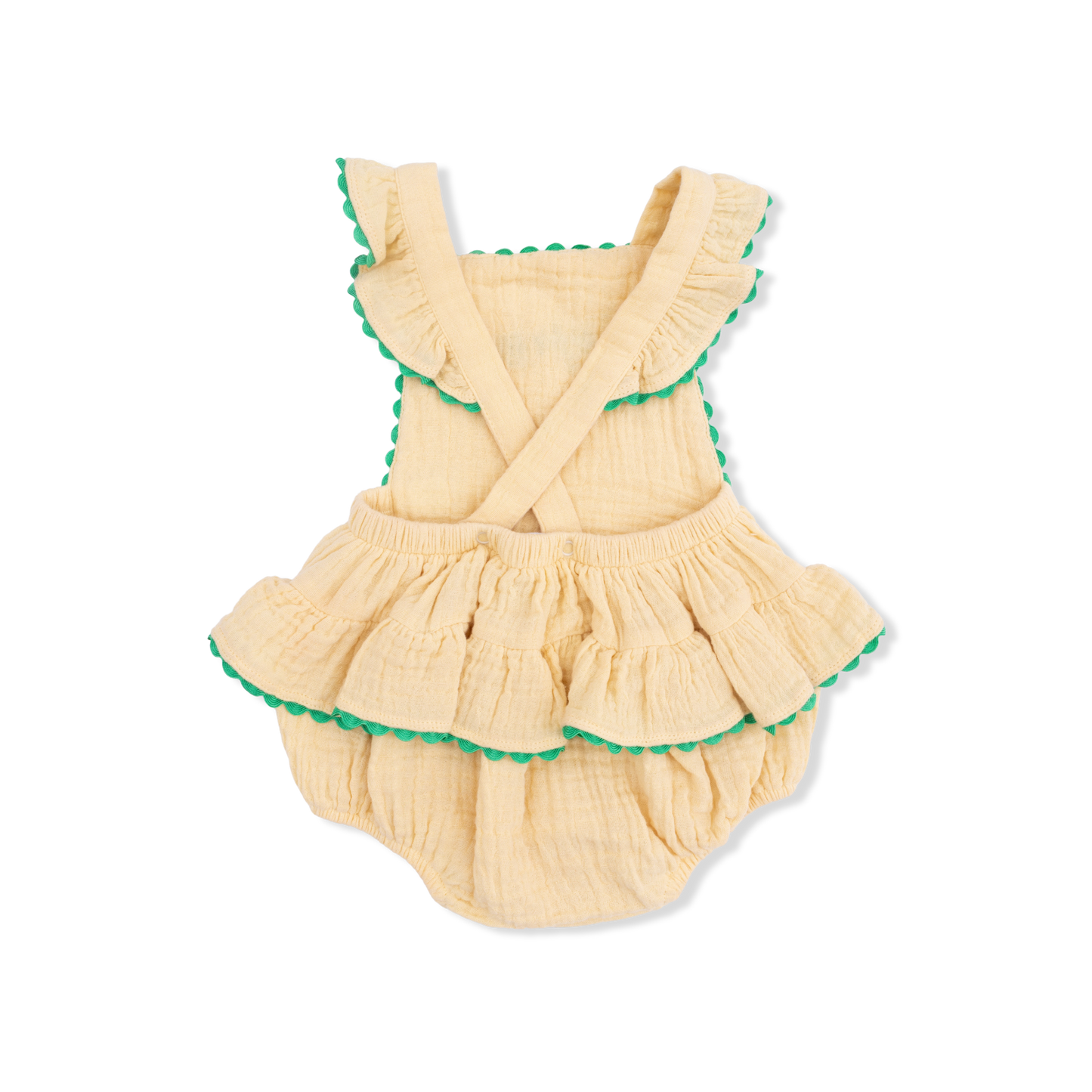 'G' is for Golf - Ric Rac Ruffle Sunsuit-Angel Dear