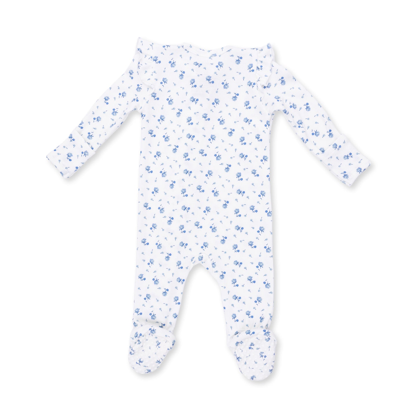 Joli Rosette - 2 Way Ruffle Sleeve Zipper Footie