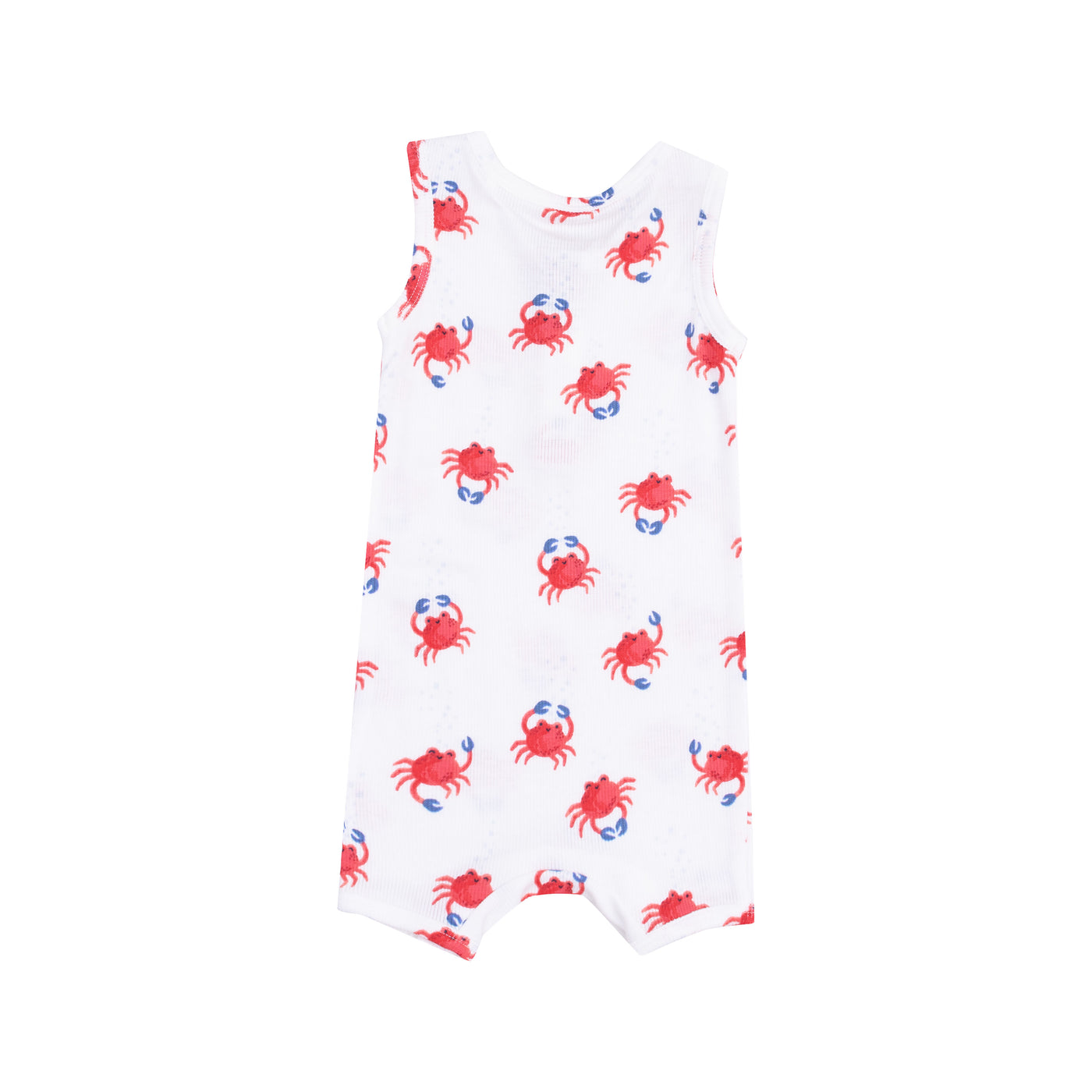 Sleeveless Shortie Romper - Crabby Cuties