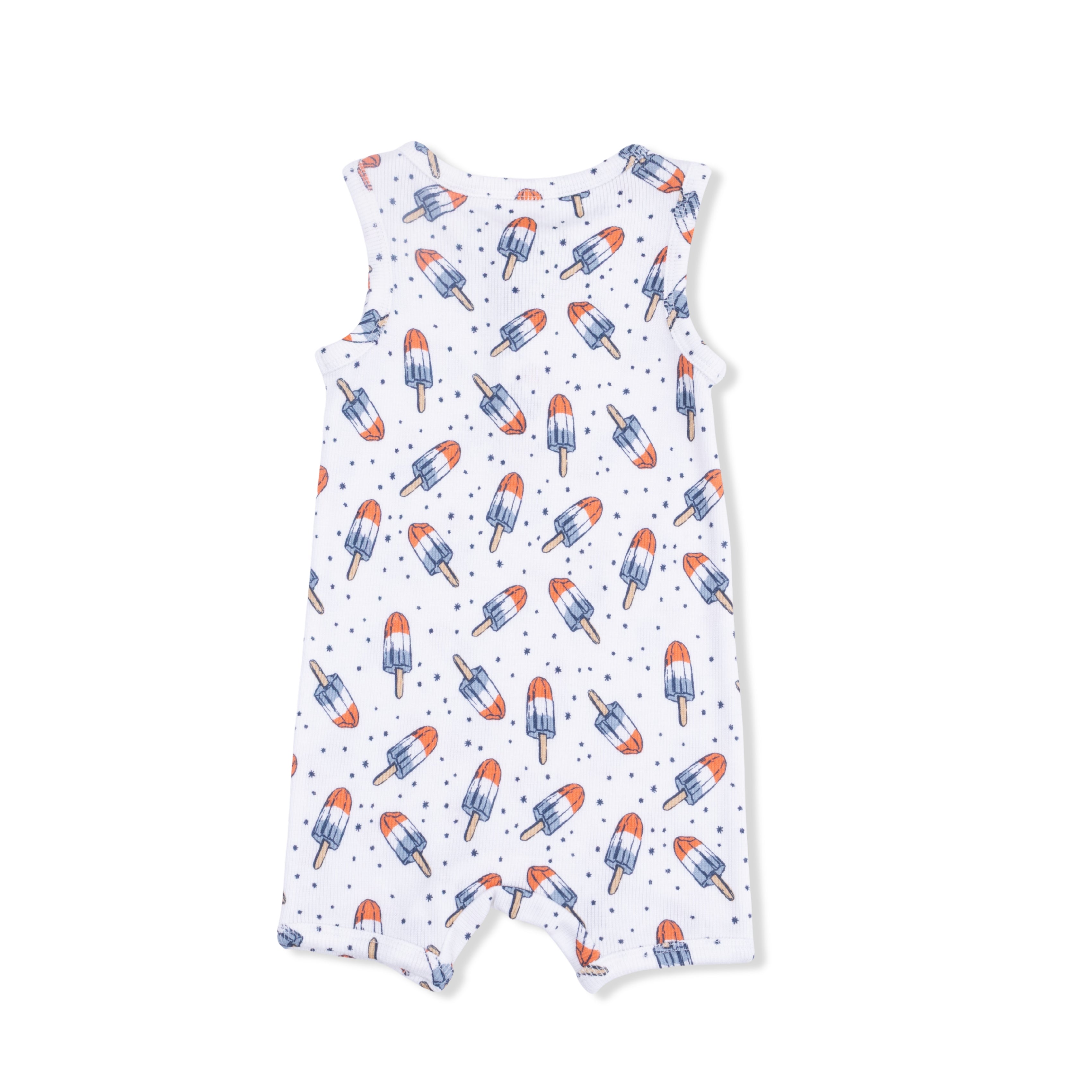 Astro Pop - Henley Shortie Romper-Angel Dear