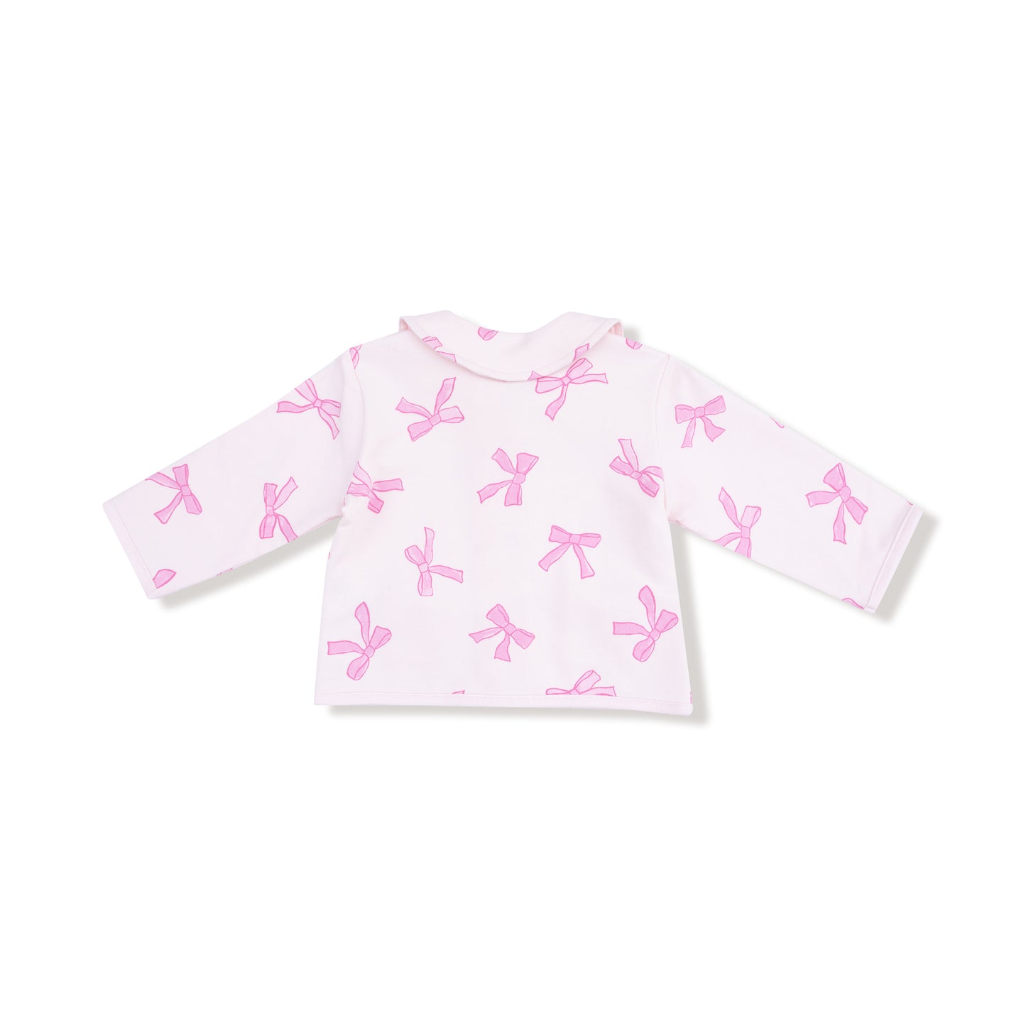 Tweed Style Jacket with Bow Pockets in our Pretty Bows print from Angel Dear