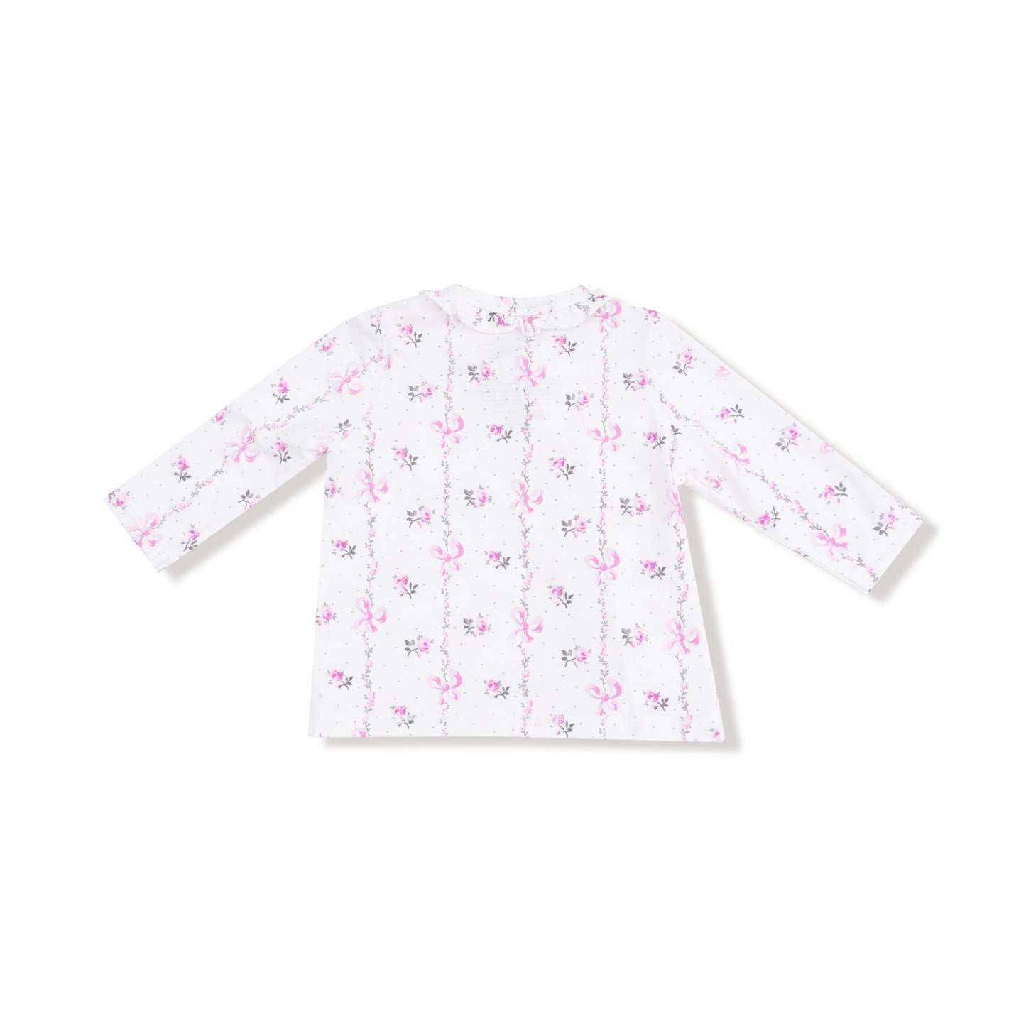 Take Me Home Set in our  Dainty Buds and Bows Stripe print from Angel Dear